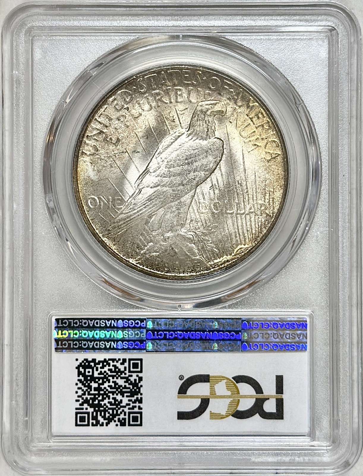1923 S PEACE SILVER DOLLAR PCGS MS64