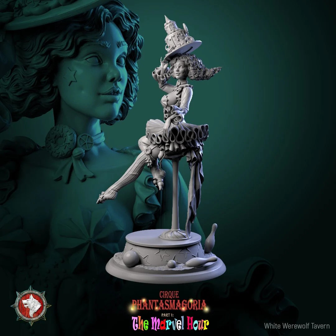 Madame Pachadora - Resin Tabletop Miniature
