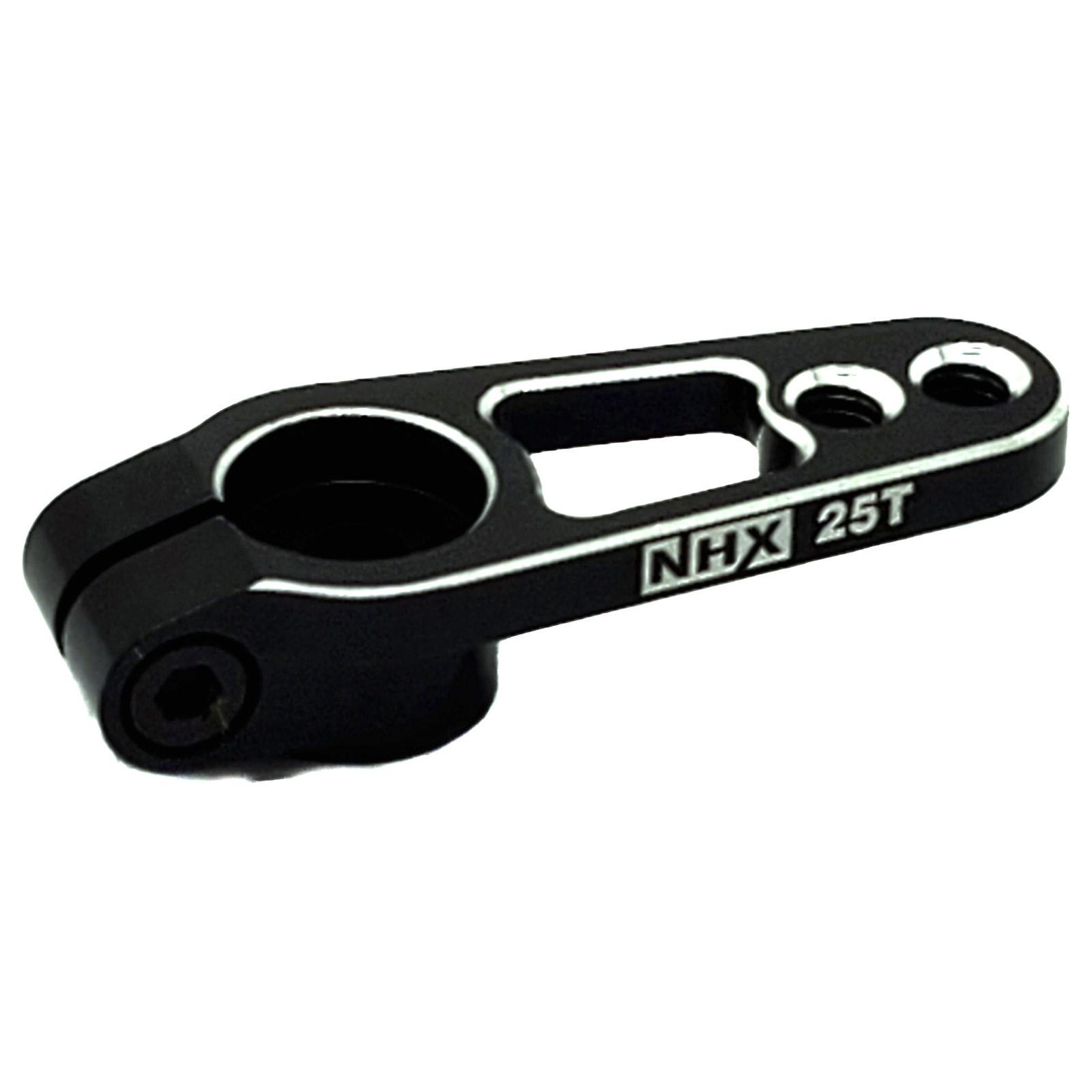 NEW NHX RC 25T M3 CNC Aluminum Servo Horn Arms Black fits Futaba/Savox