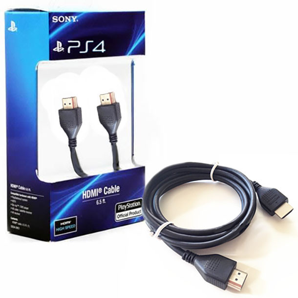 OFFICIAL PlayStation 4 PRO HDMI Cable (PS4 PS3 PS5) Genuine SONY 2m NEW 4K LEAD