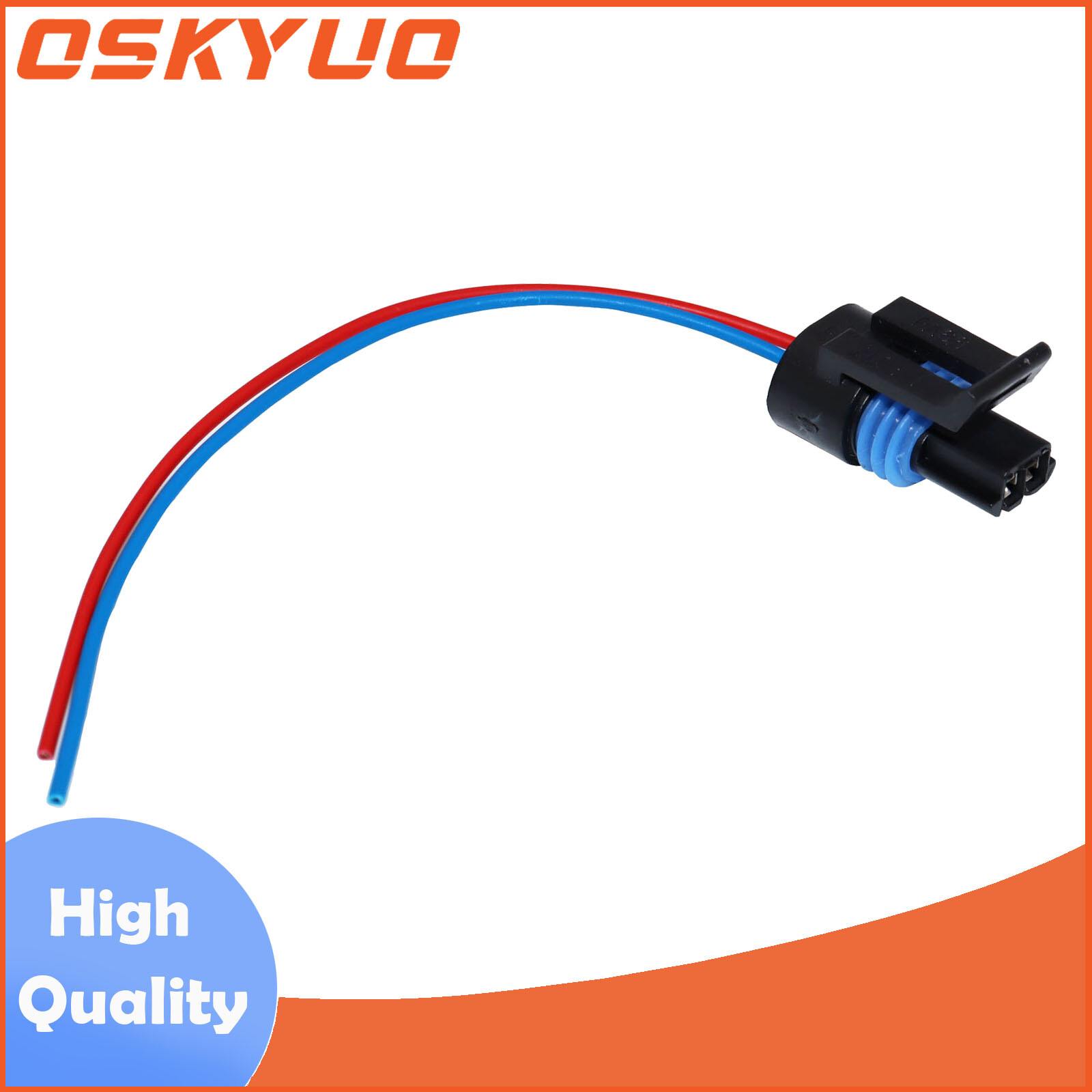 TX89 Coolant Temperature Sensor W/ Connector For Chevy Express 1500 2500 3500