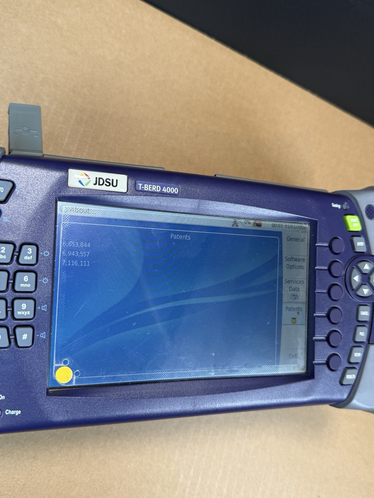 JDSU MTS T-BERD 4000 LAN Works Ships Fast!!!