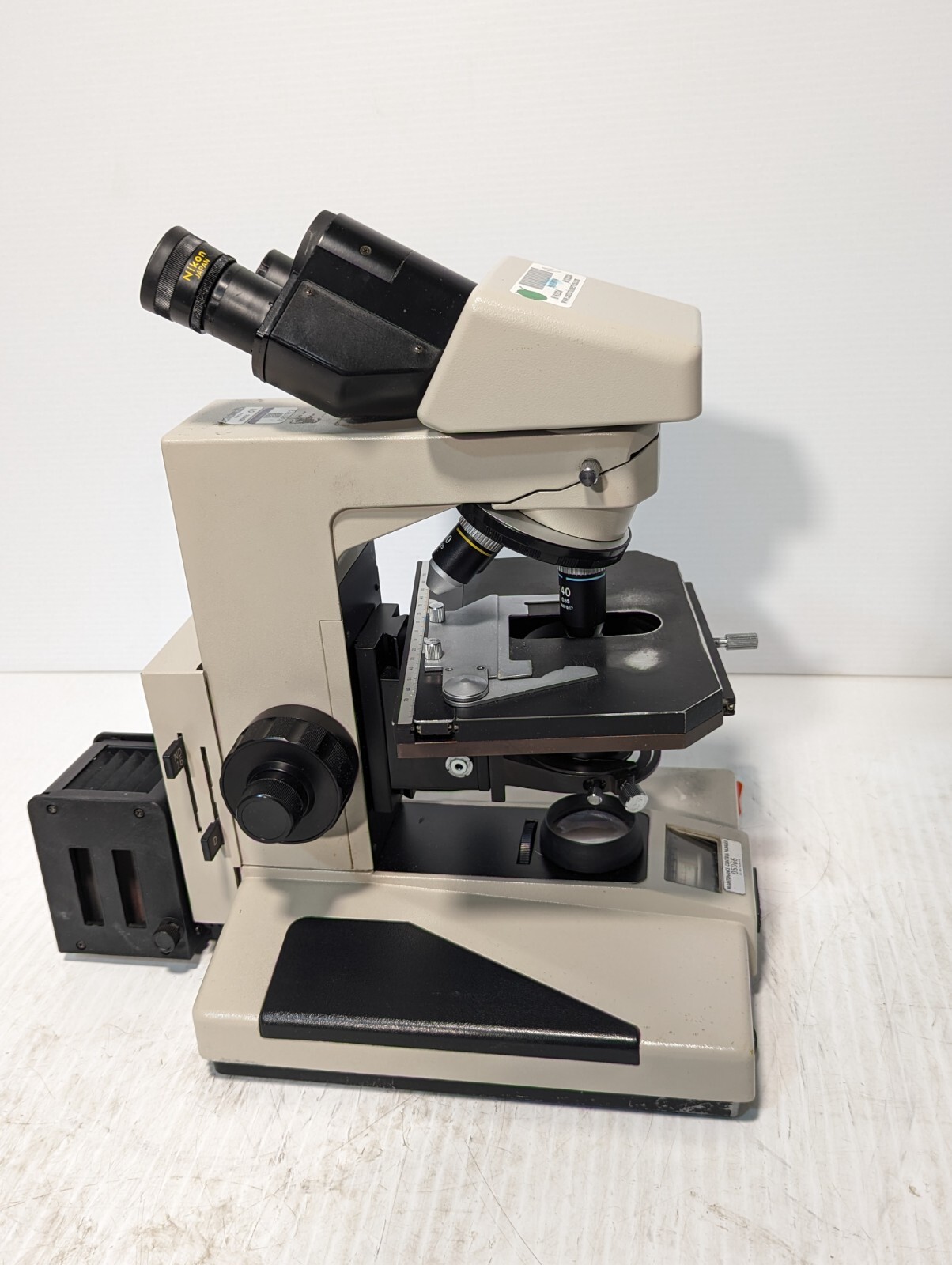 Nikon Optiphot Biological Microscope w\ 3 Objectives - Free Shipping