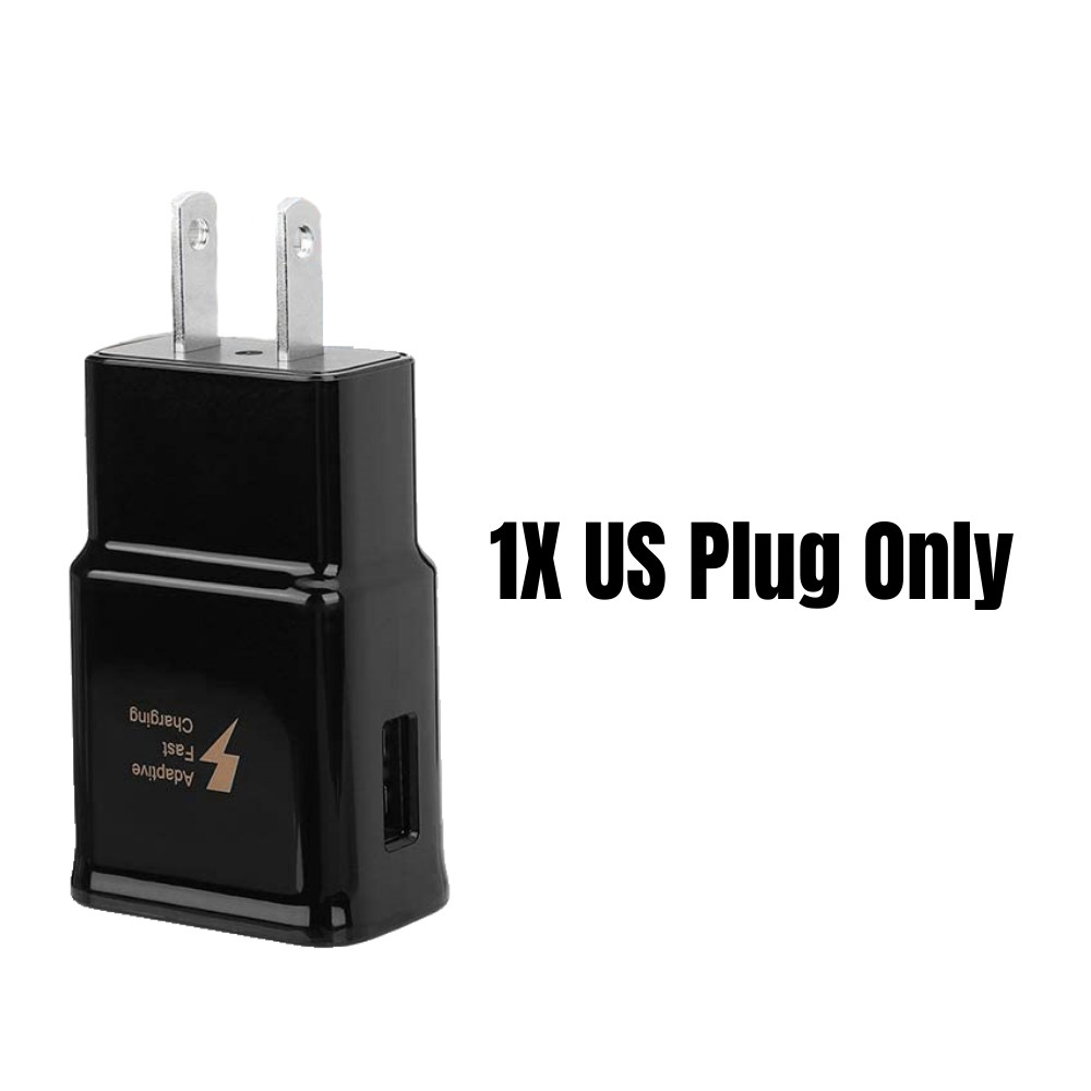 Adaptive Fast Charger Kit with USB C/Type C Cable Wall Block For Samsung Android