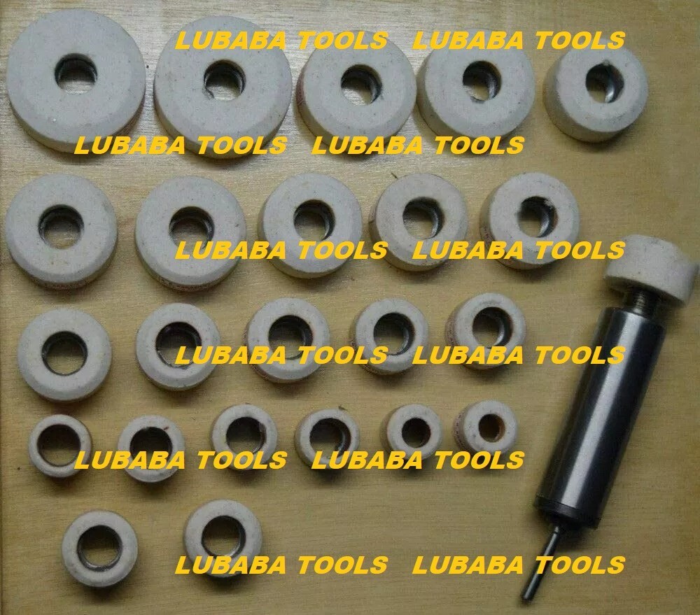 Valve Seat Grinding Stones Set Of 10 Pcs For Sioux Holder 11/16" Thread USA WHTE