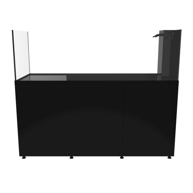 ProStar Rimless V2 230 Peninsula Aquarium w/ BLACK Stand - Pro Clear Aquatic Sy