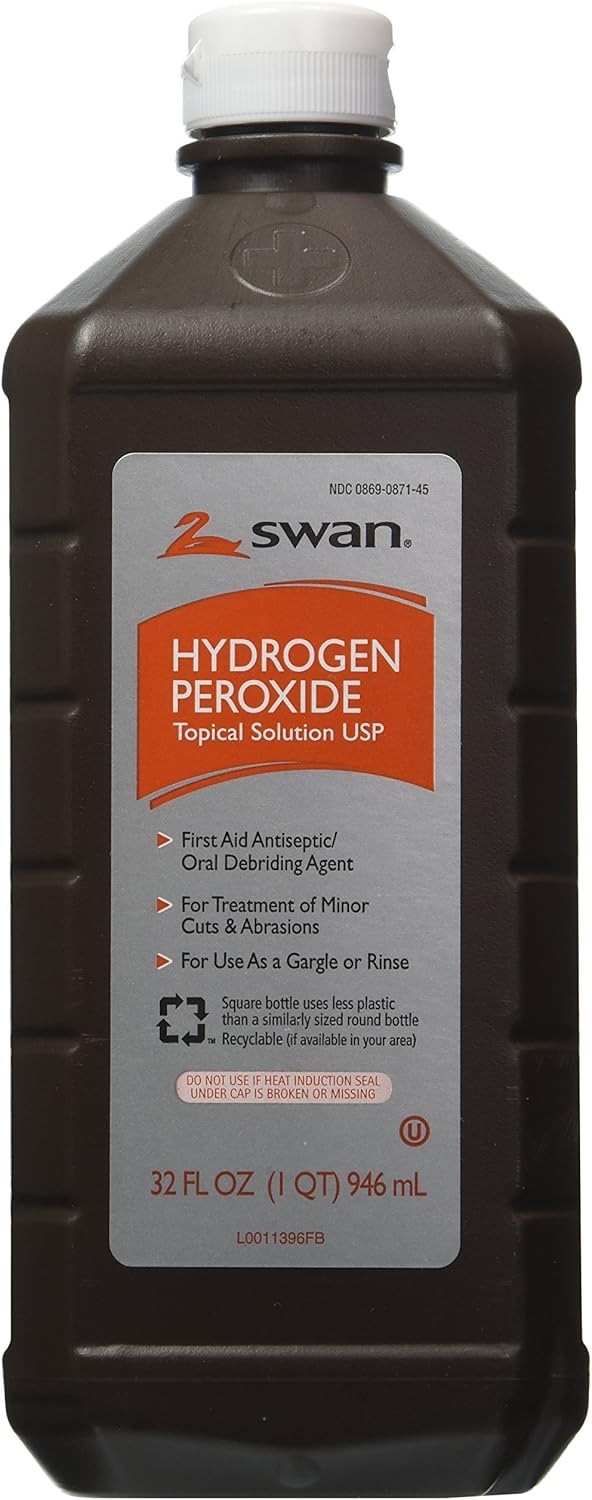 Swan Hydrogen Peroxide Topical Solution 32 oz - 2pk