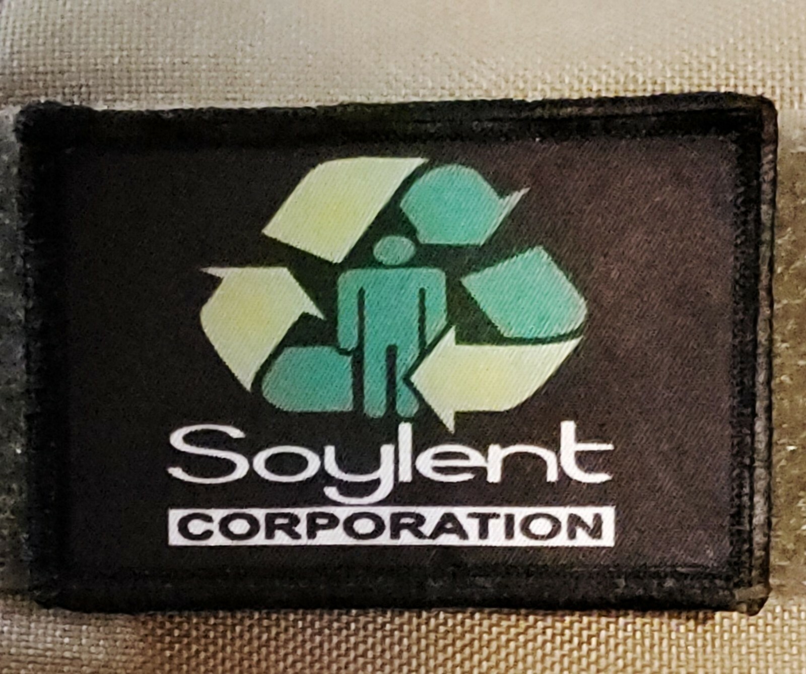 Soylent Corporation Morale Patch Funny Tactical Military Army USA Soylent Green