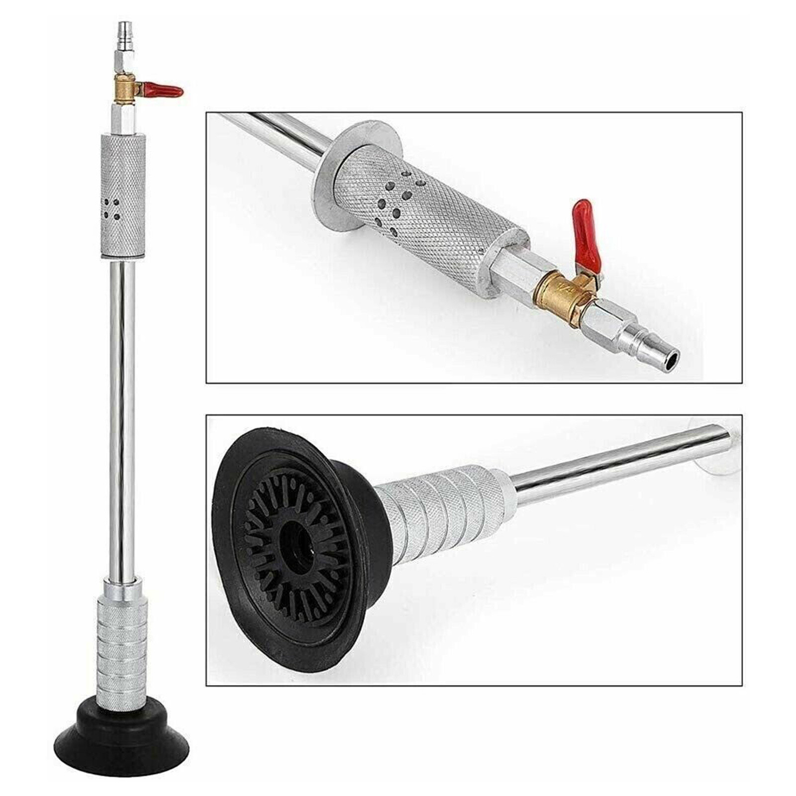 Air Pneumatic Suction Dent Puller Slide Hammer Pulling Car Body Repair Work Tool