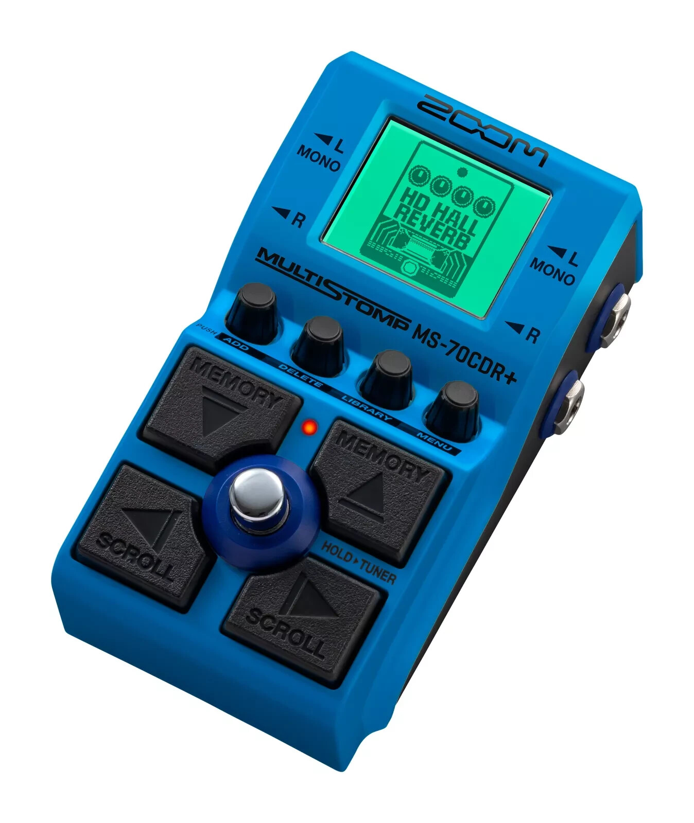 Zoom MS-70CDR+ MultiStomp Guitar Effects Chorus/Delay/Reverb Pedal
