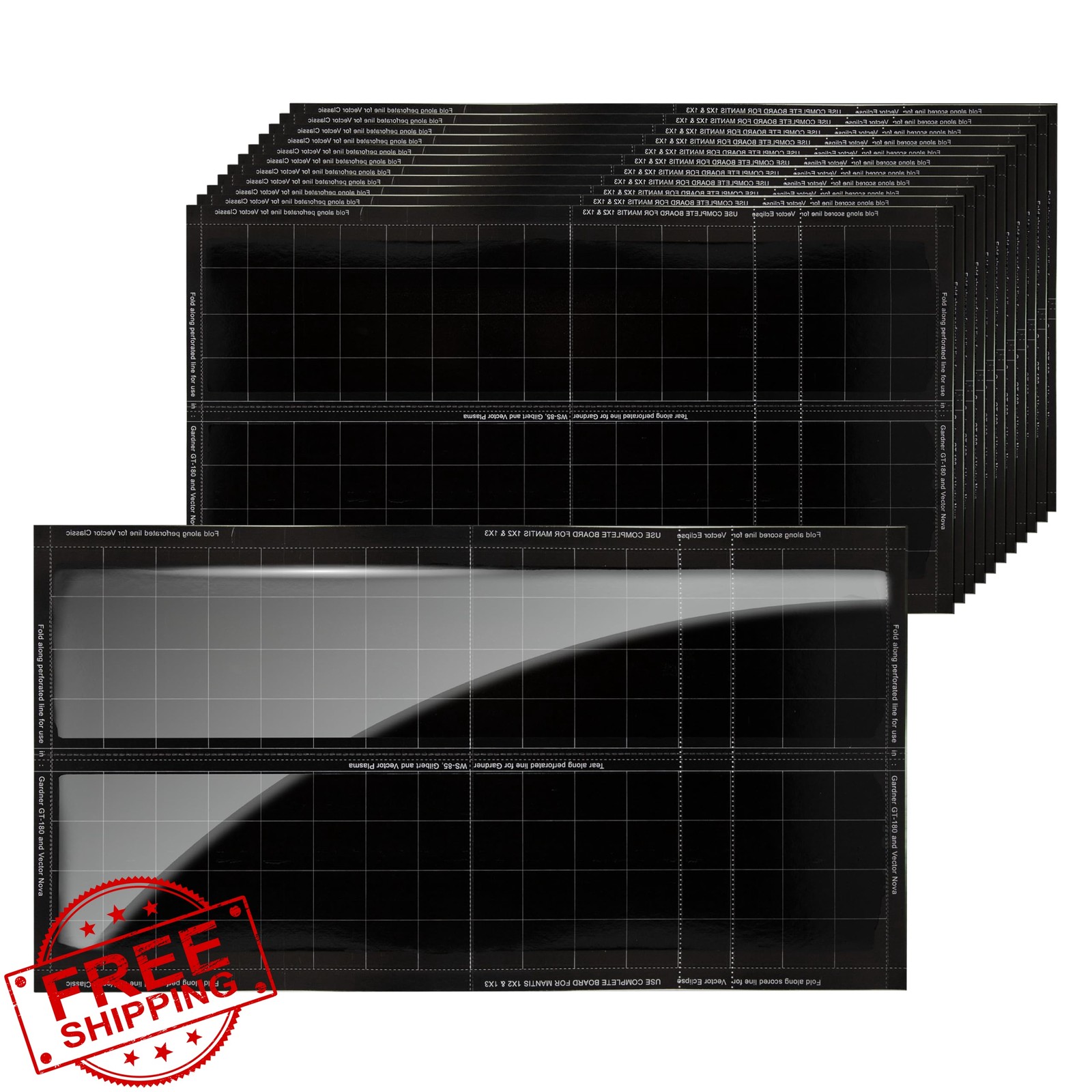 Catchmaster Vector Universal Replacement Glue Boards Black, UV Light Fly Trap...