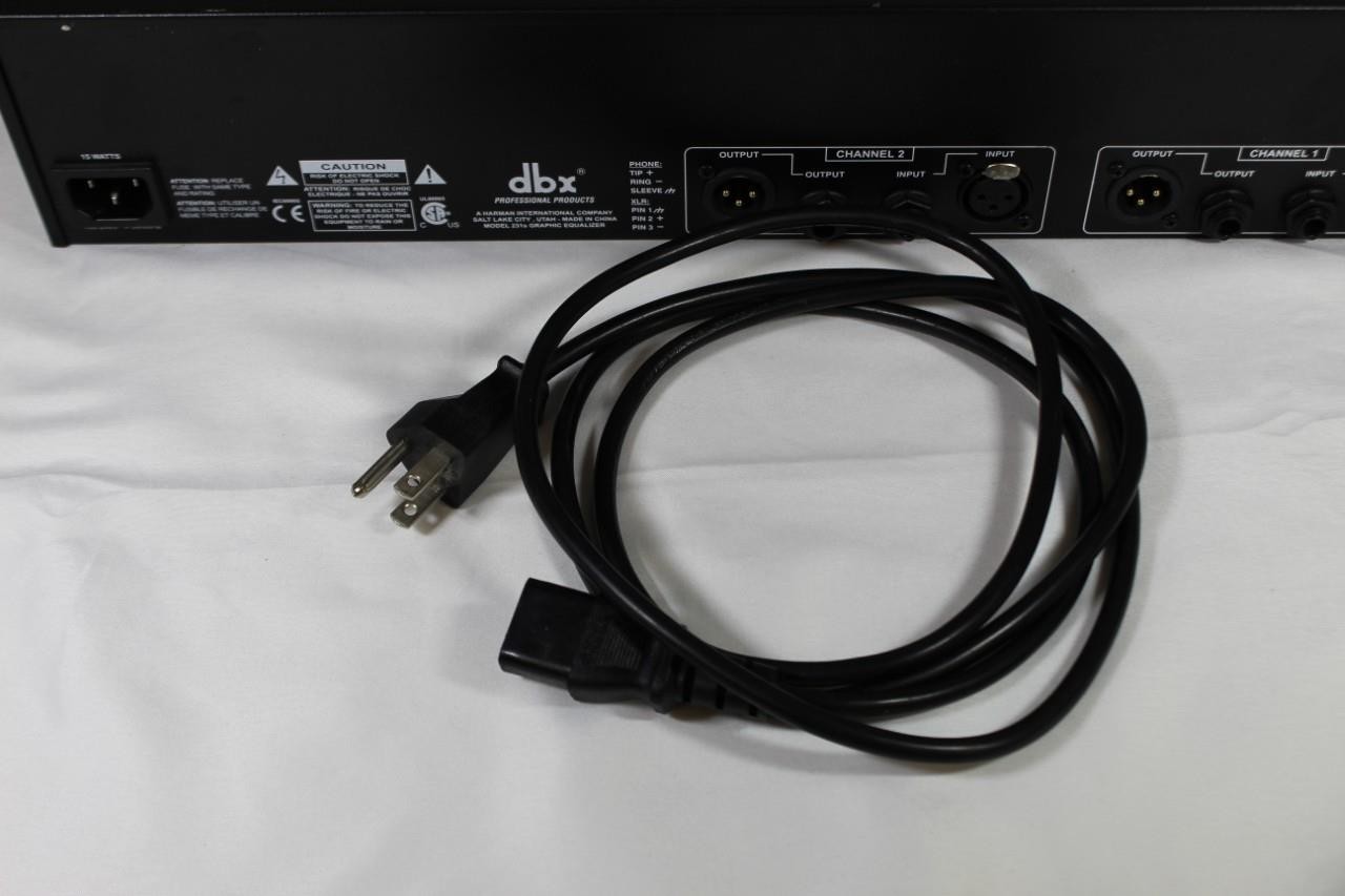 DBX 231S Dual Channel 31 Band Graphic Equalizer