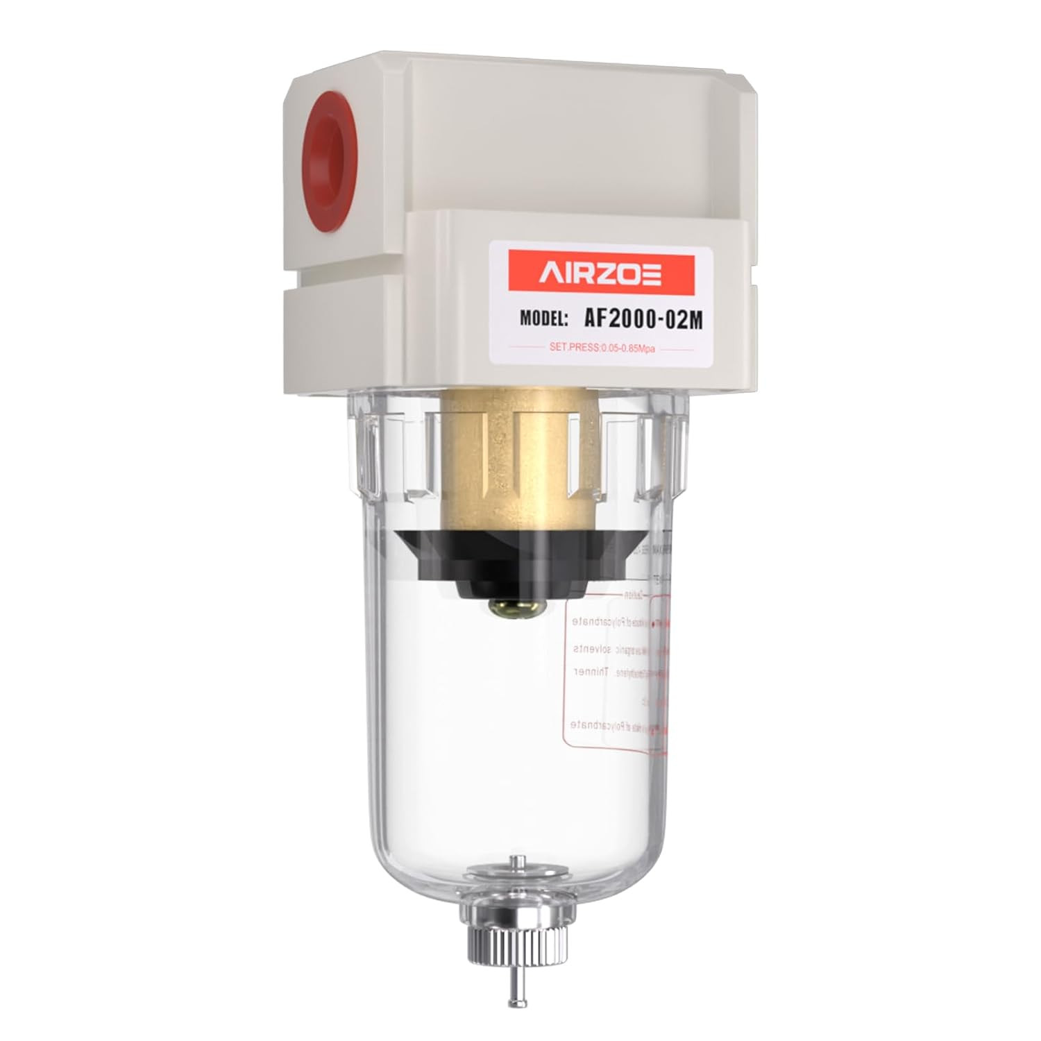 1/4" NPT Air Dryer for Compressor - Air Compressor Water Separator AF2000-02, Ma