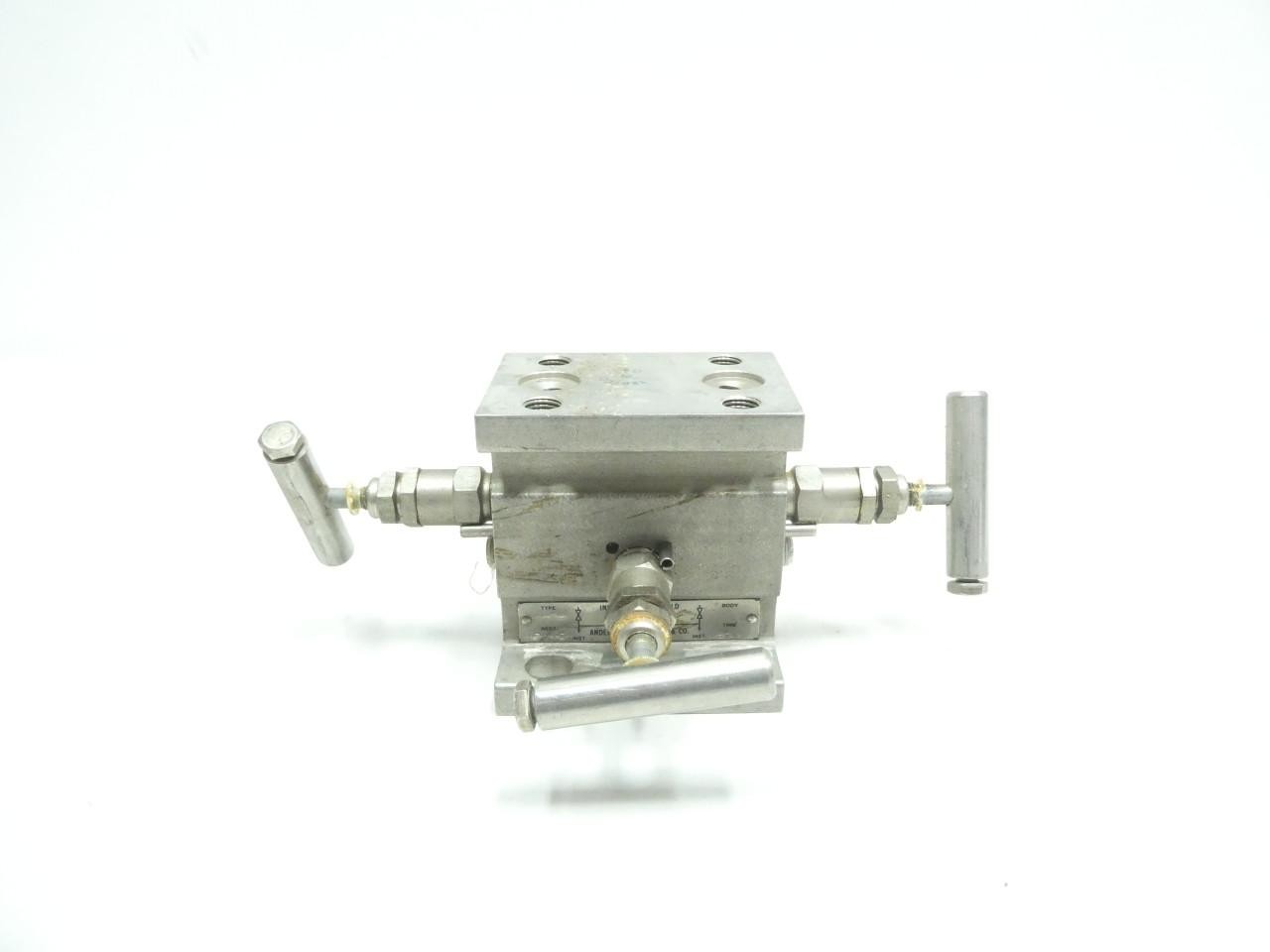 Anderson Greenwood M4AVS-TR 02-2865-611 Instrument Manifold 6000psi
