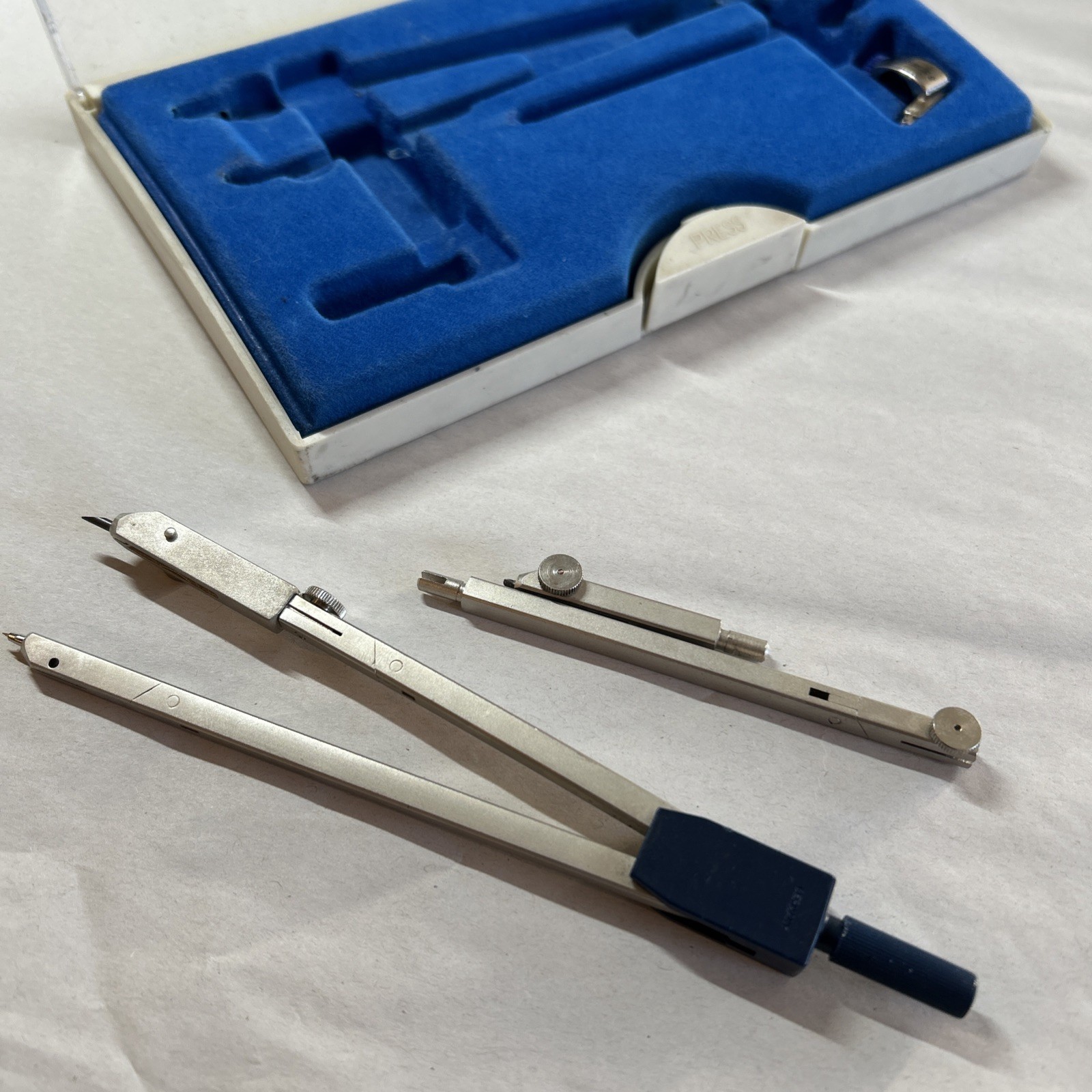 Vintage Staedtler Drawing Compass in Case