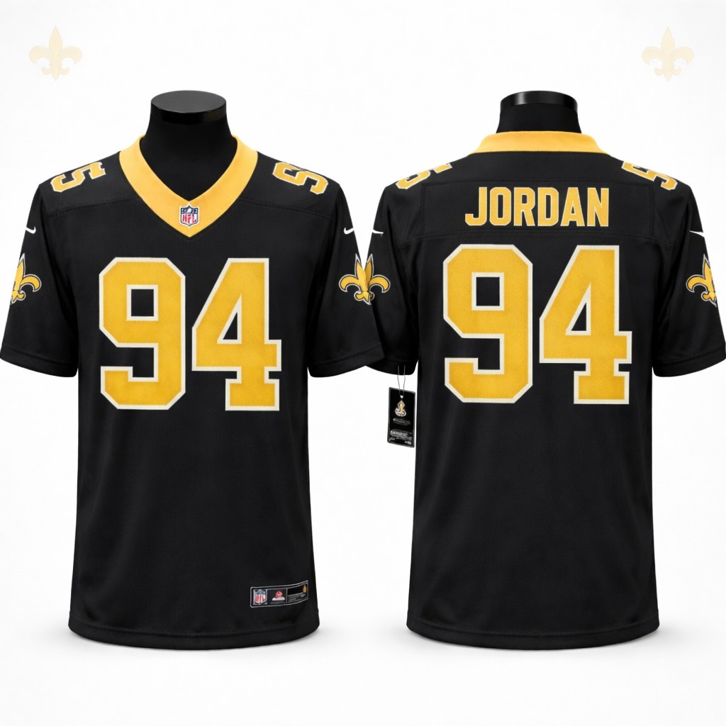 Nike New Orleans Saints Cameron Jordan Black Vapor Untouchable Limited Jersey