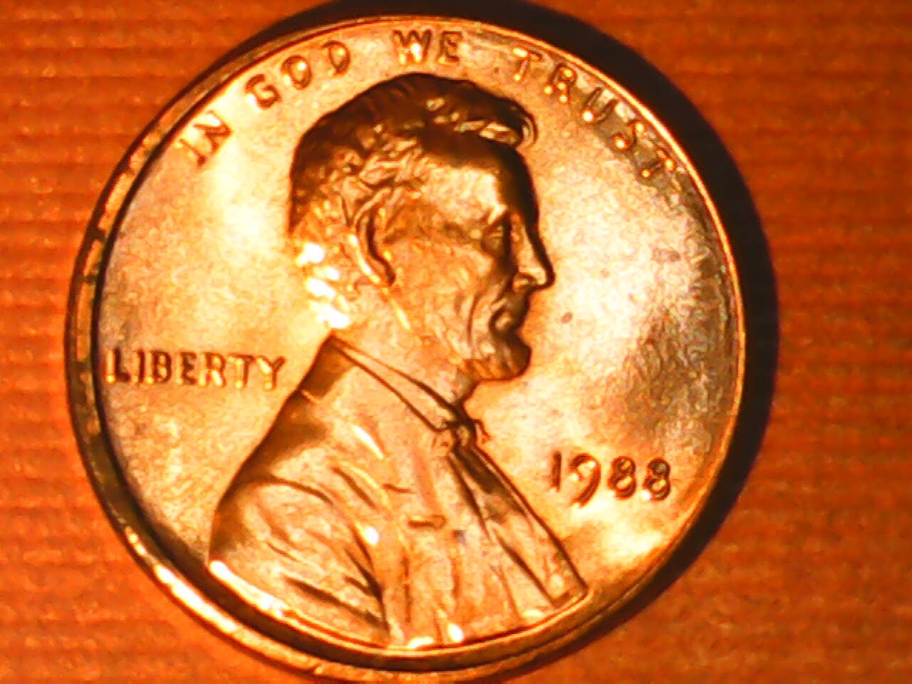 1988 Penny Struck Through Grease Reverse
