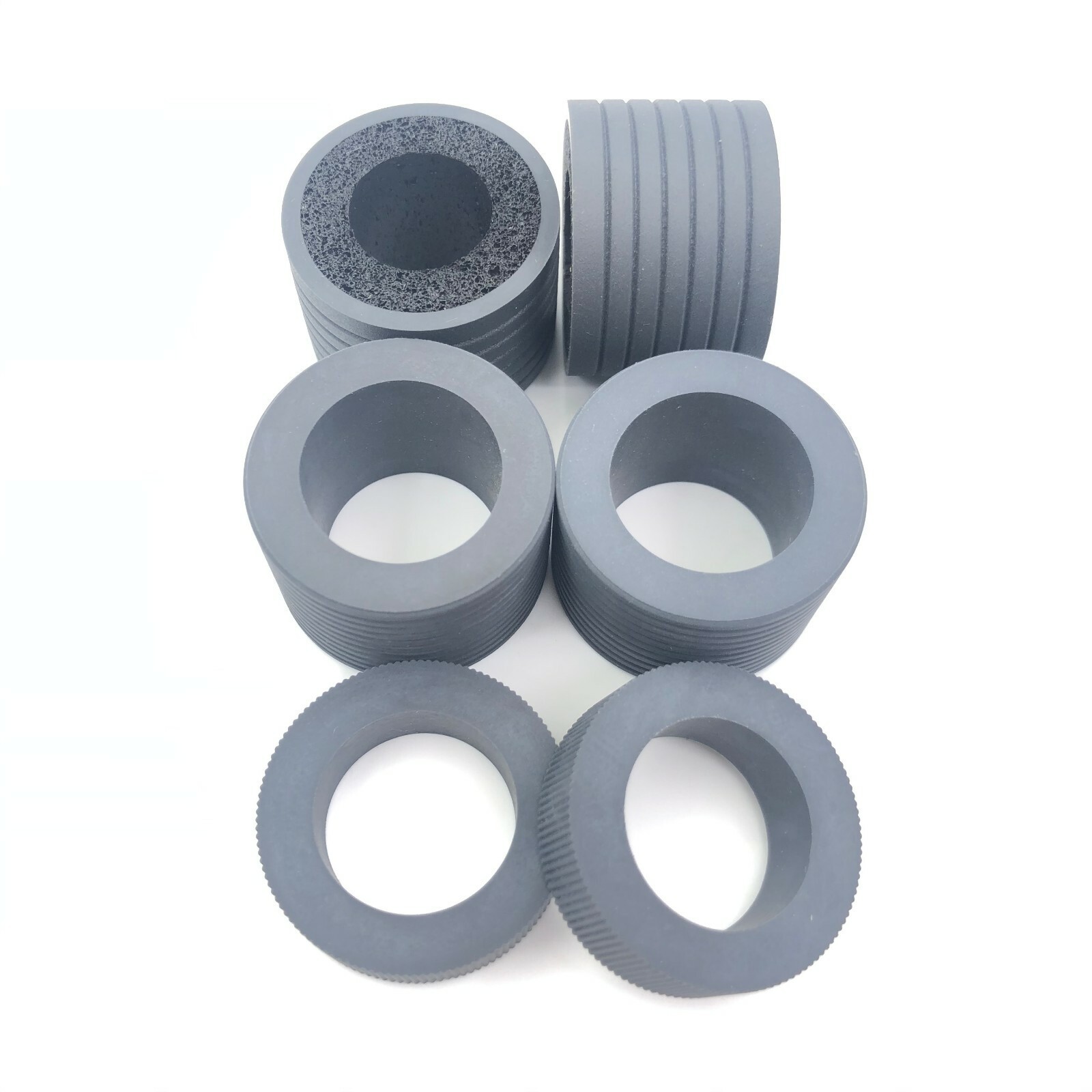 10X PA03575-K013/12/11 Pick Brake Separator Roller Tire Fujitsu Fi-6400 Fi-6800