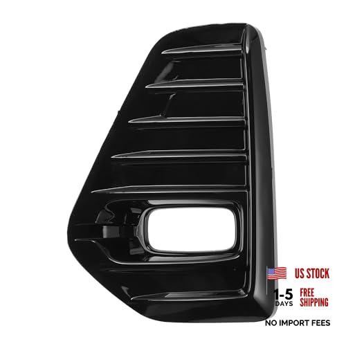 Front Left Fog Light Grill for Nissan Kicks 2021-2023 Front Lower Bumper Fog