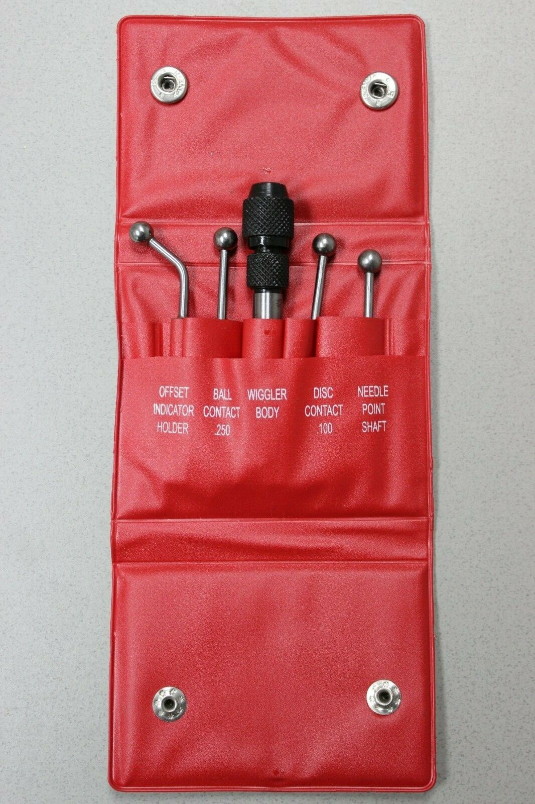 Asimeto #7607290 Wiggler Set with Holder, 3/8" Shank, Snap In Chuck, Brand New