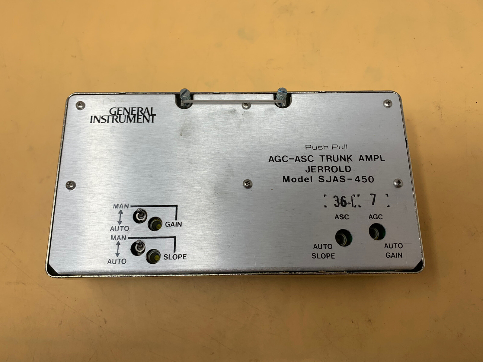 general instrument AGC-ASC Trunk AMPL Jerrold SJAS-450