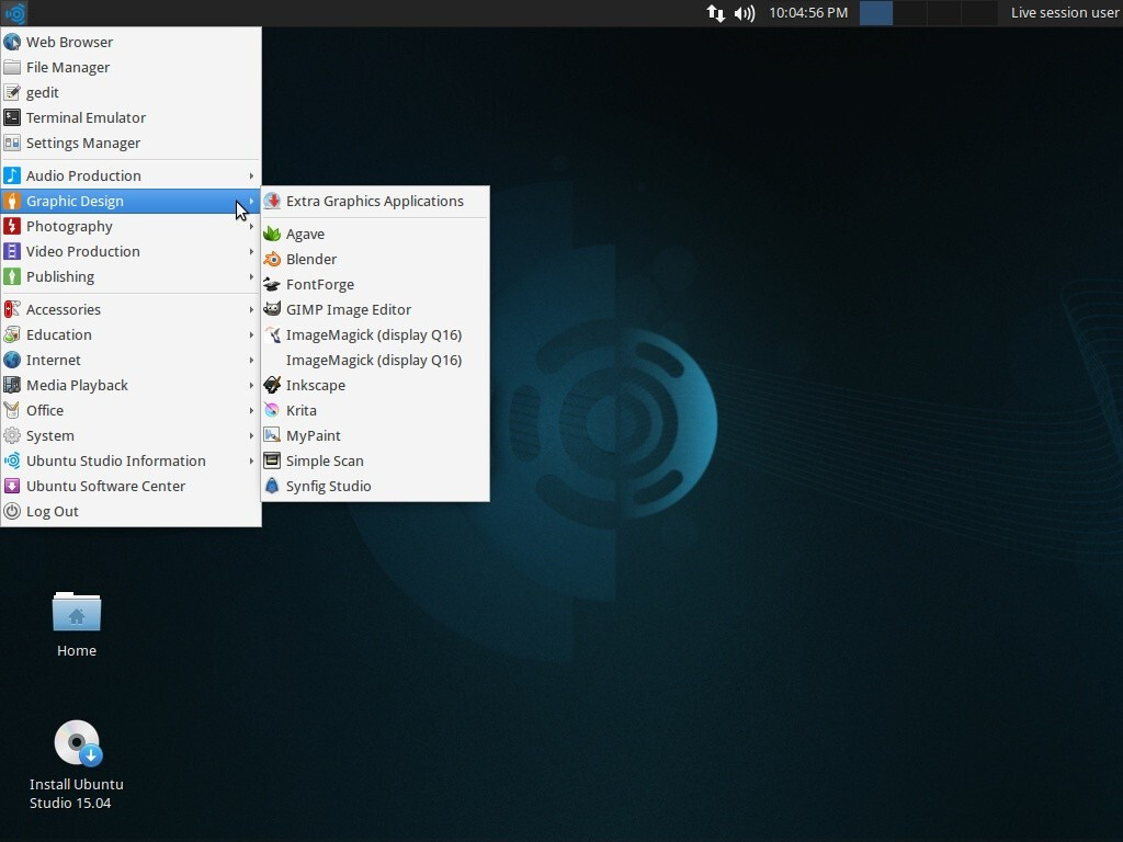 Ubuntu Studio 25.04 Plucky Puffin (2025) Linux USB Bootable Drive for Creators