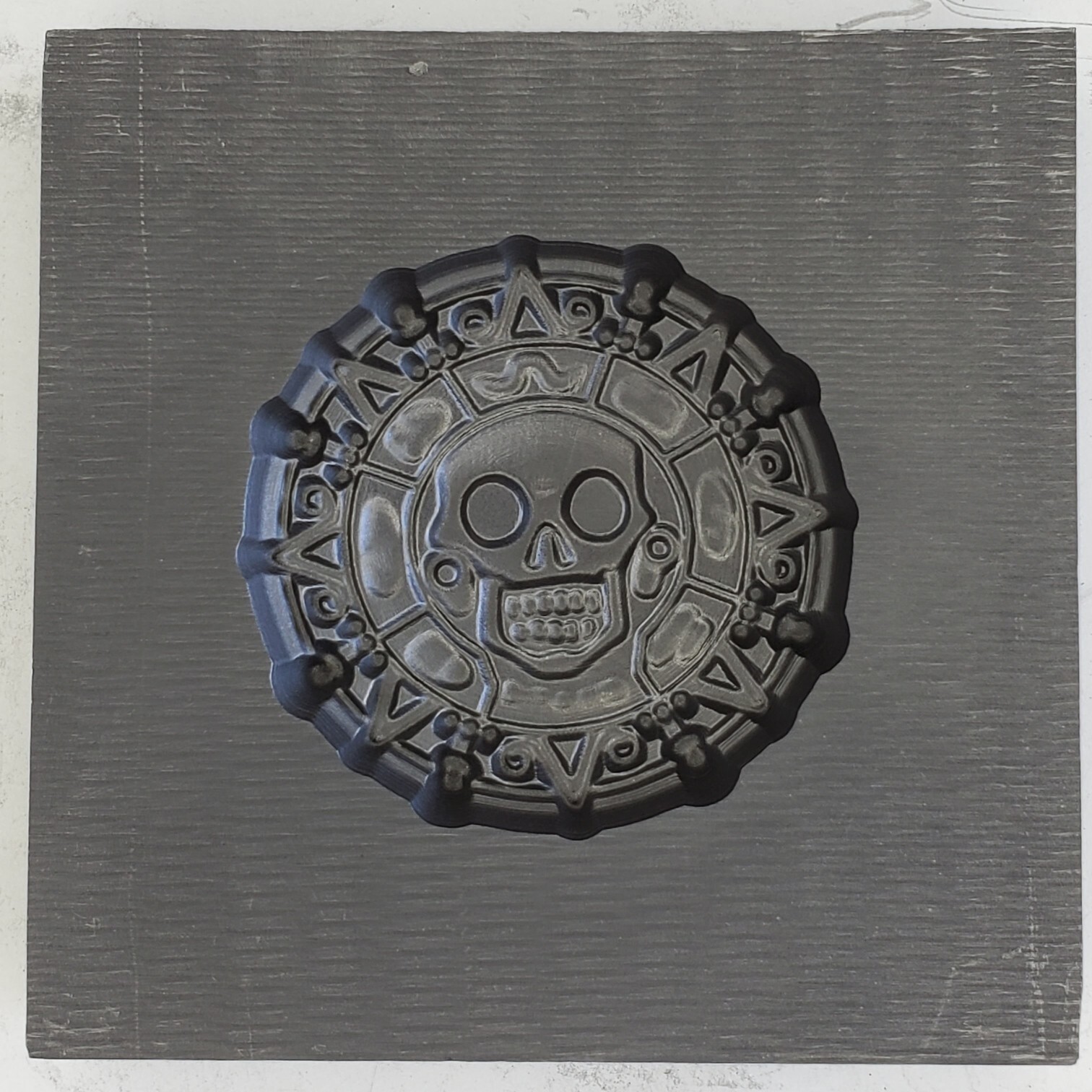3D Graphite mold Aztec ingot Mold Gold Silver Copper Melting Casting Refining