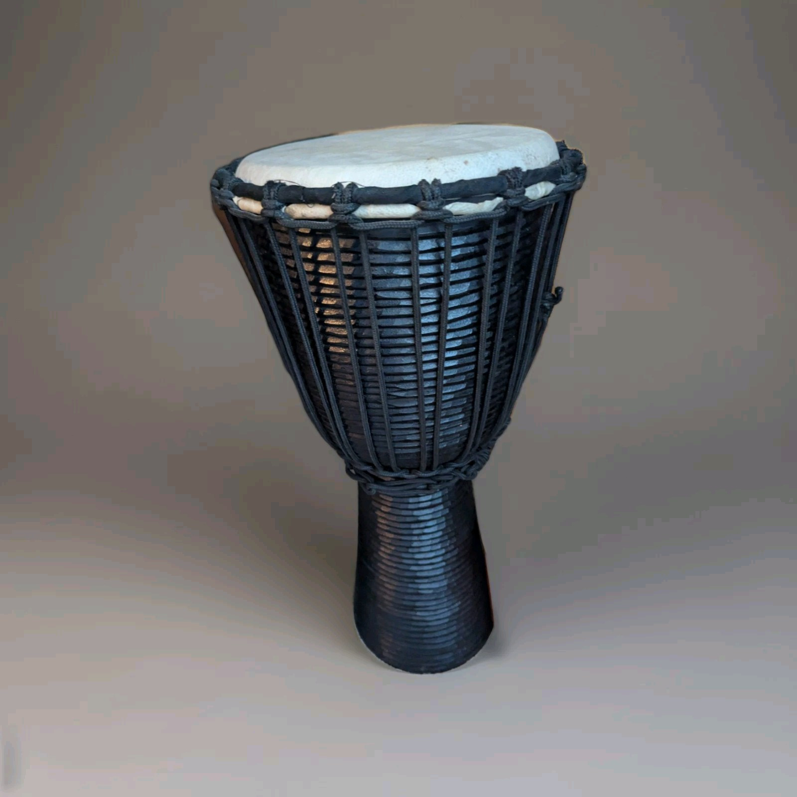 Meinl Percussion Djembe Hand Drum Circle Instrument, Carved Mahogany...