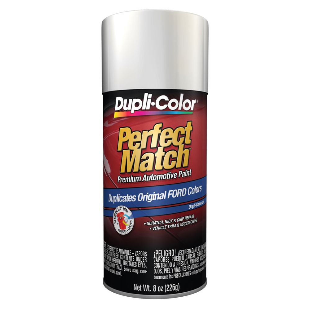 Duplicolor BFM0361, Perfect Match Aerosol Paint for Ford JP, Silver Birch