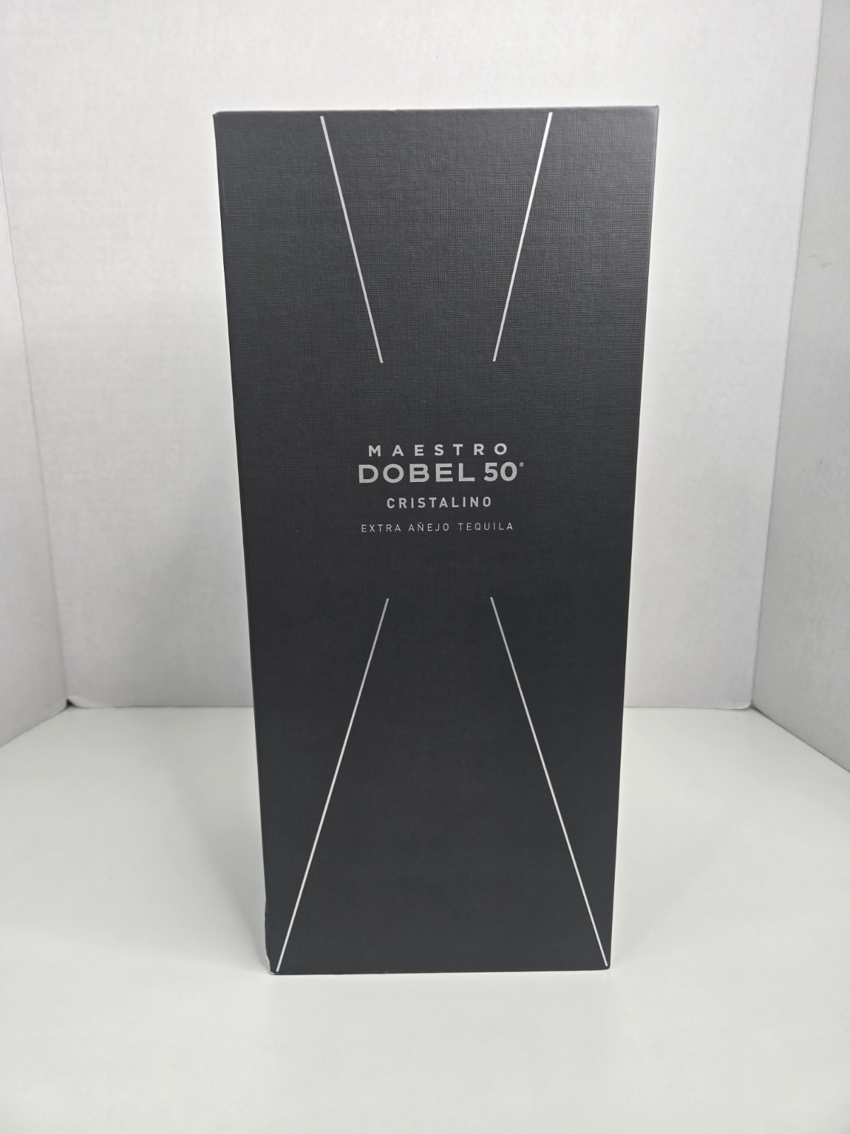 Maestro Dobel 50 Extra Anejo Cristalino 750ml Numbered Bottle Box Set - Empty
