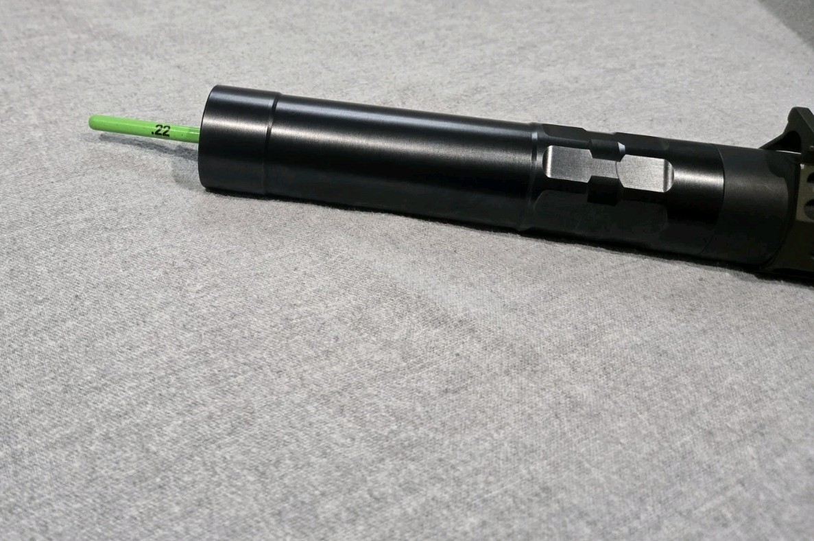 Alignment Rod 16" .22/.223/5.56, POWDERCOAT, Storage and Lazer Etched