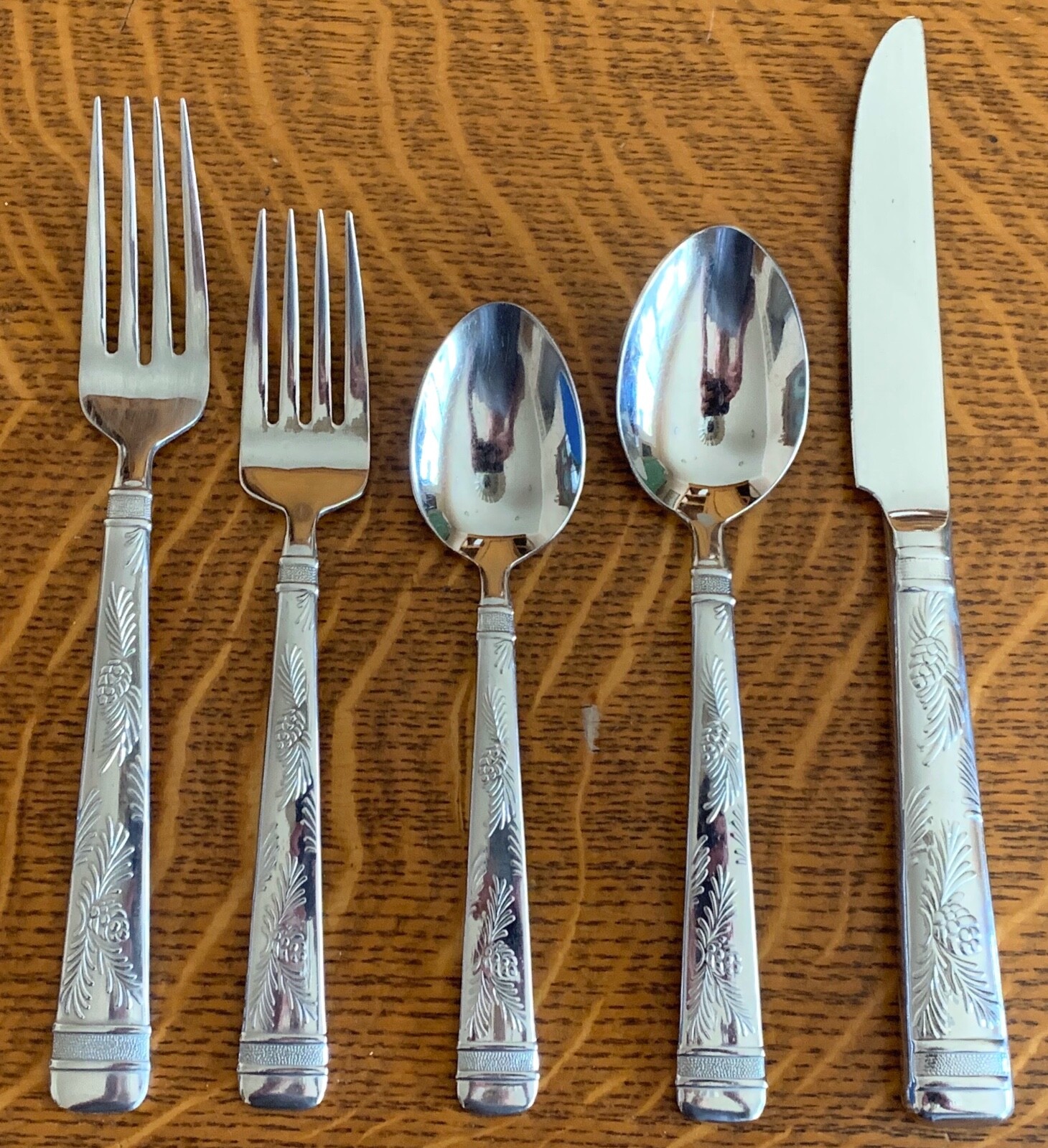 REED & BARTON *Pinecone* FLATWARE SILVERWARE PIECES - YOU CHOICE  YOIUR CHOICE!