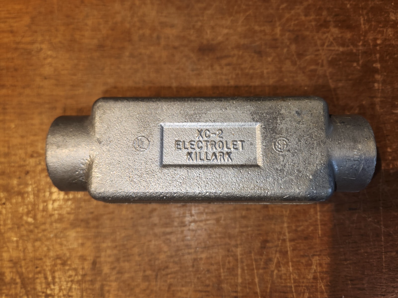 NEW OLD STOCK KILLARK XC-2 C TYPE 3/4" ALUMINUM HAZARD LOC FITTING SHIPS FREE