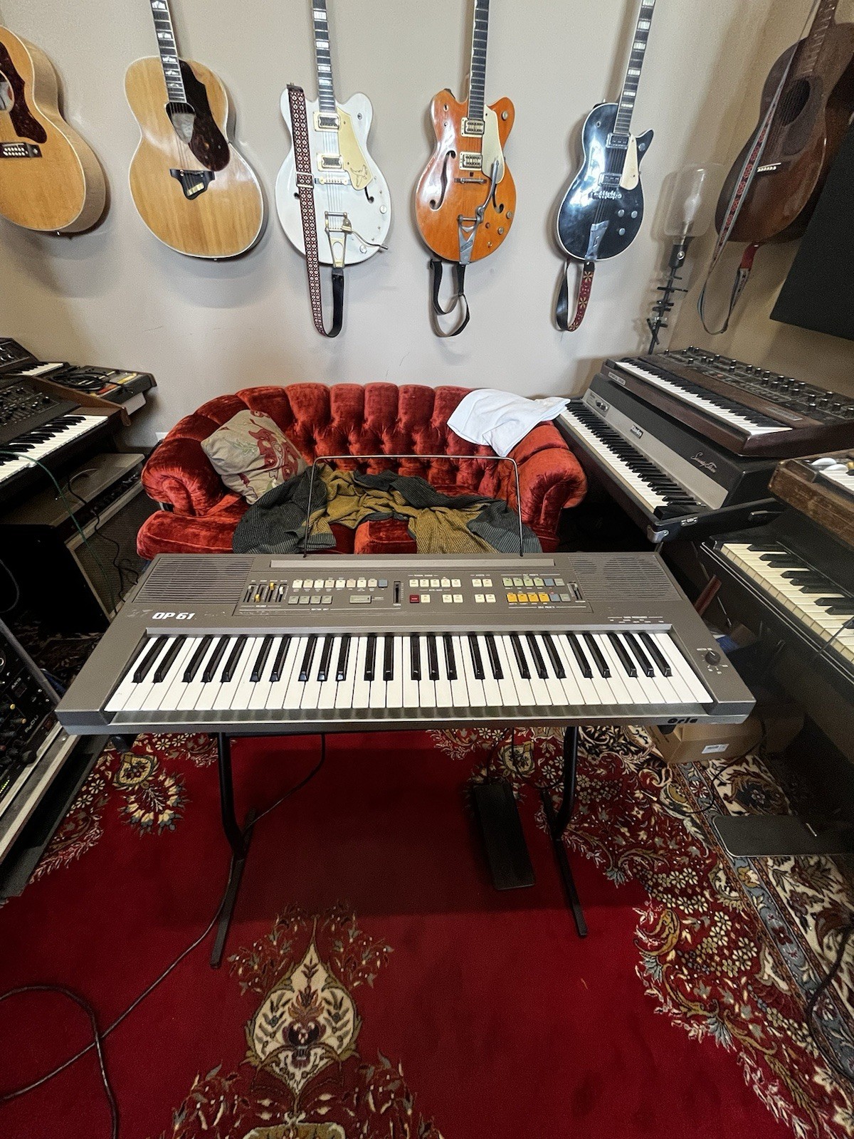 Orla OP61 Polyphonic/Mono Analog Synthesizer wDrum Machine 1983