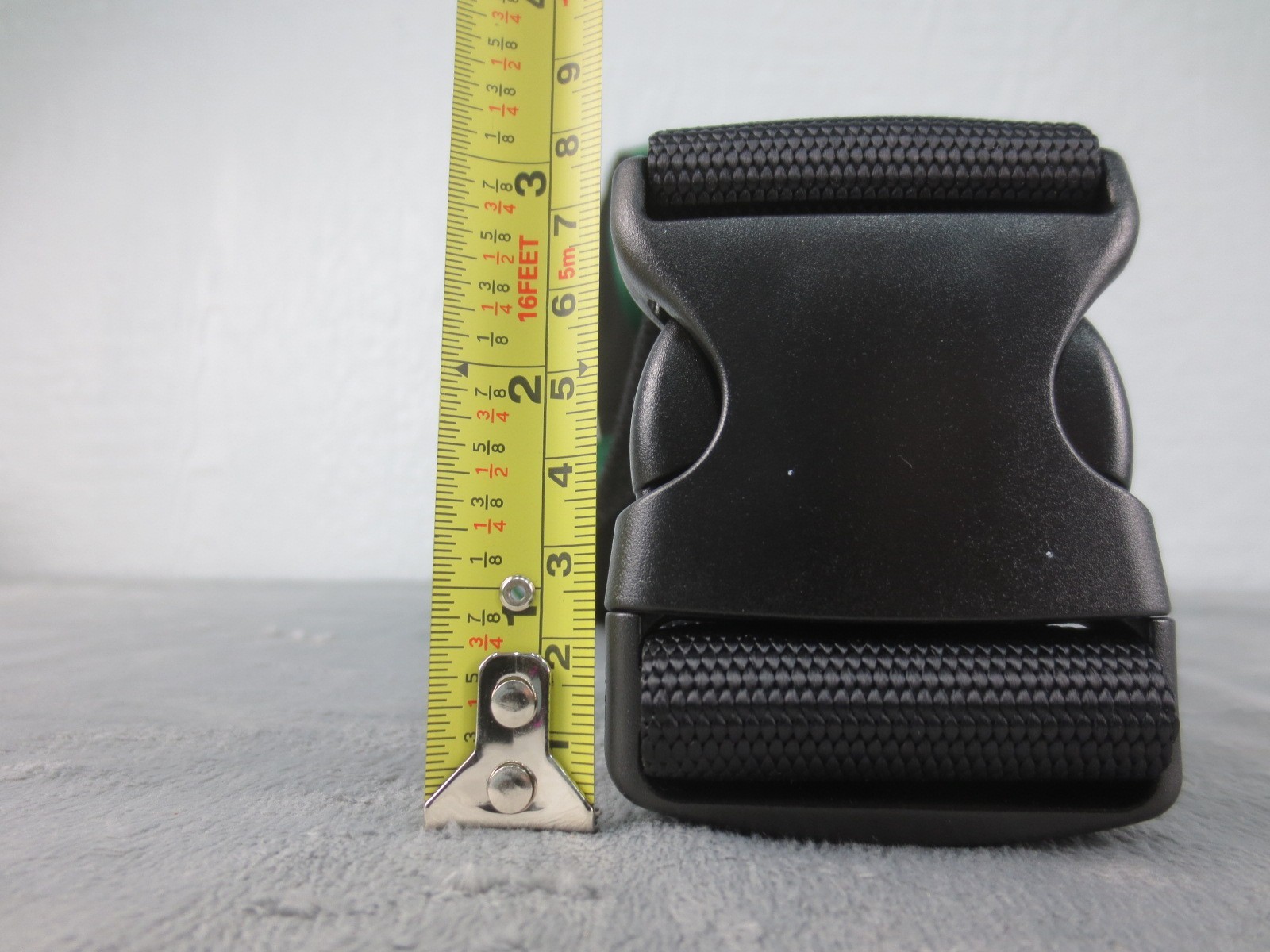 Posey 6537Q Six-Handle Quick Release Nylon Gait Belt 55" Adjustable Green/Black