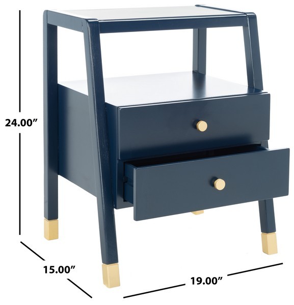 Safavieh COVE 2 DRW 1 SHLF ACCENT TABLE, Reduced Price 2172764554 ACC6602A