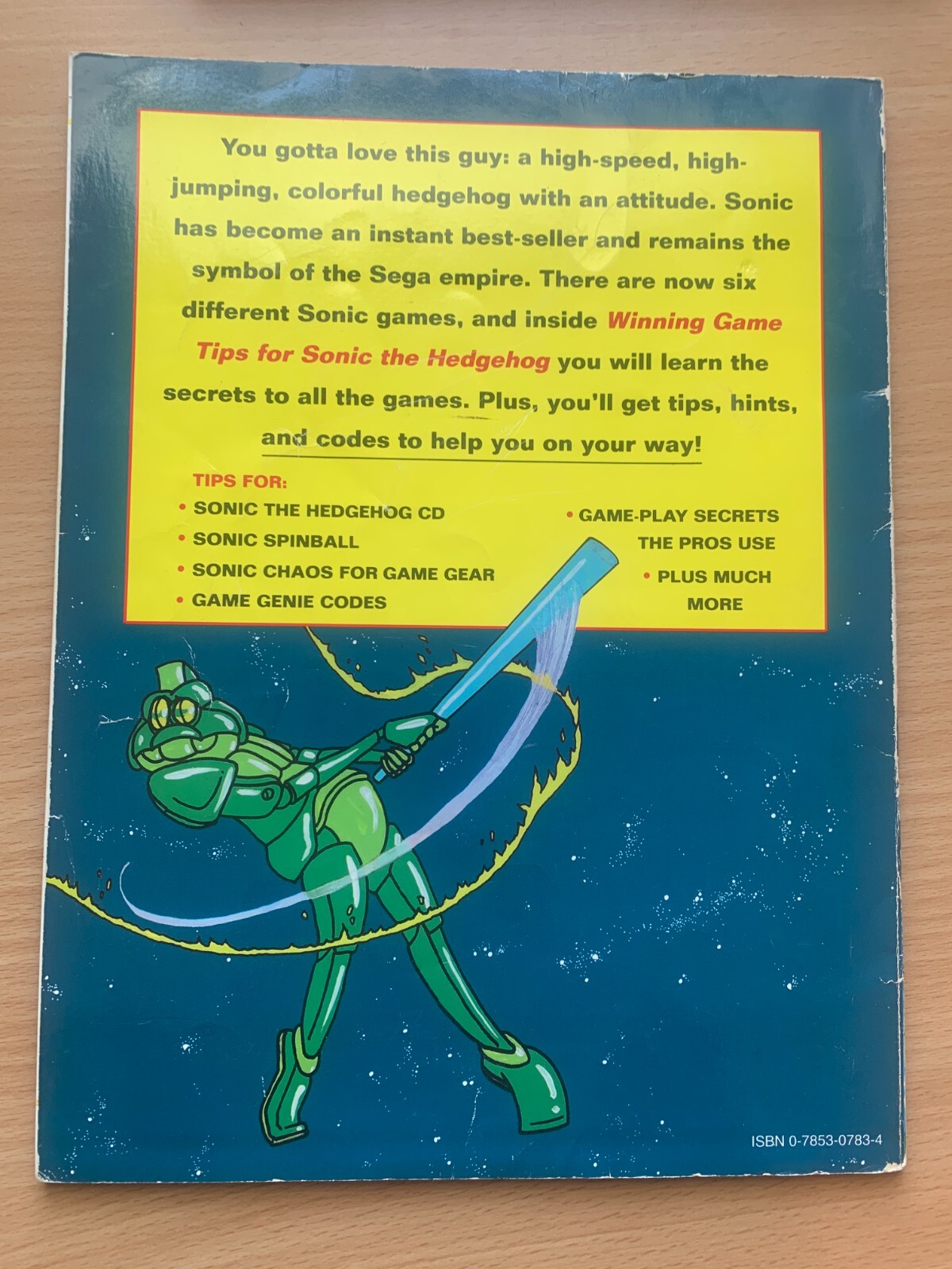Winning Game Tips For Sonic The Hedgehog An Unauthorized Players Guide 1994