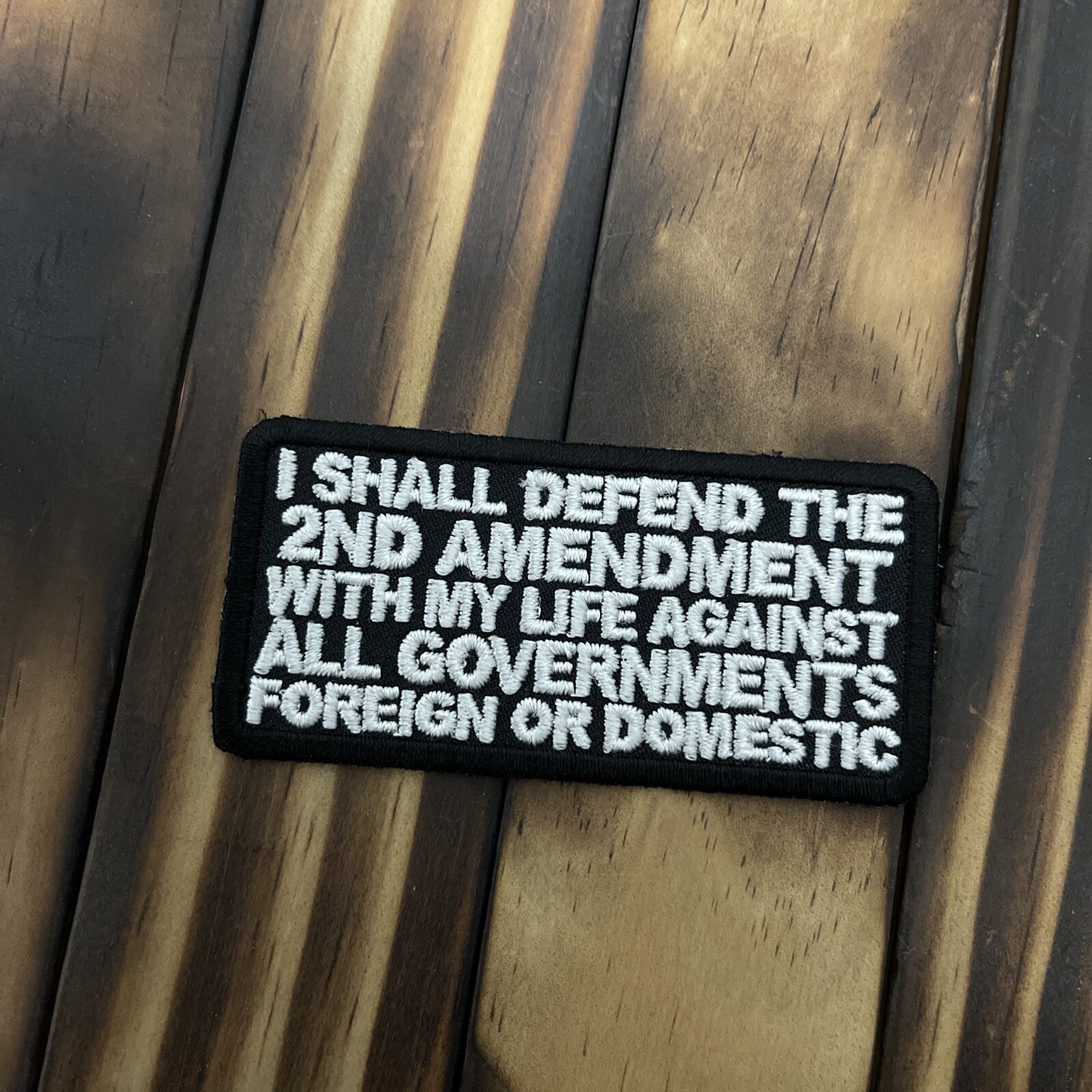 I Shall Defend The 2nd Amendment With My Life... Patch