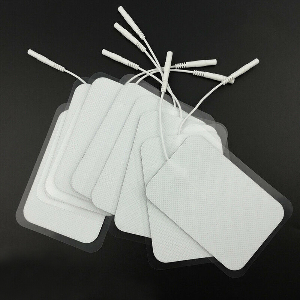 8Pcs Large Replacement Electrode Adhesive Pads For Tens Unit Muscle Stimulator