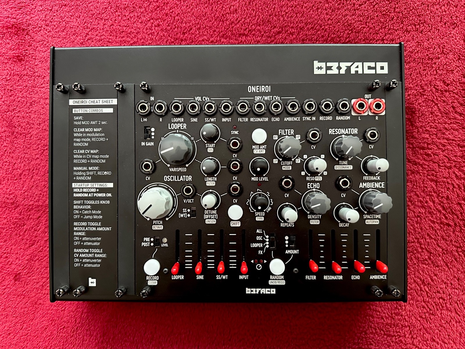 Befaco Oneiroi POD Semi-Modular Experimental Digital Synthesizer New
