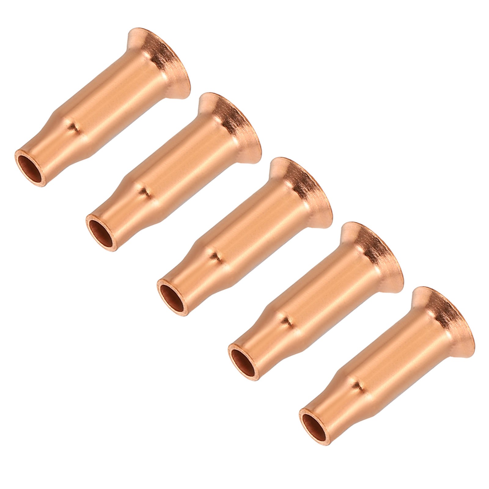 5pcs 3mm Tube ID Copper Tube Flare Fitting for Refrigeration Tubing 20mm Long