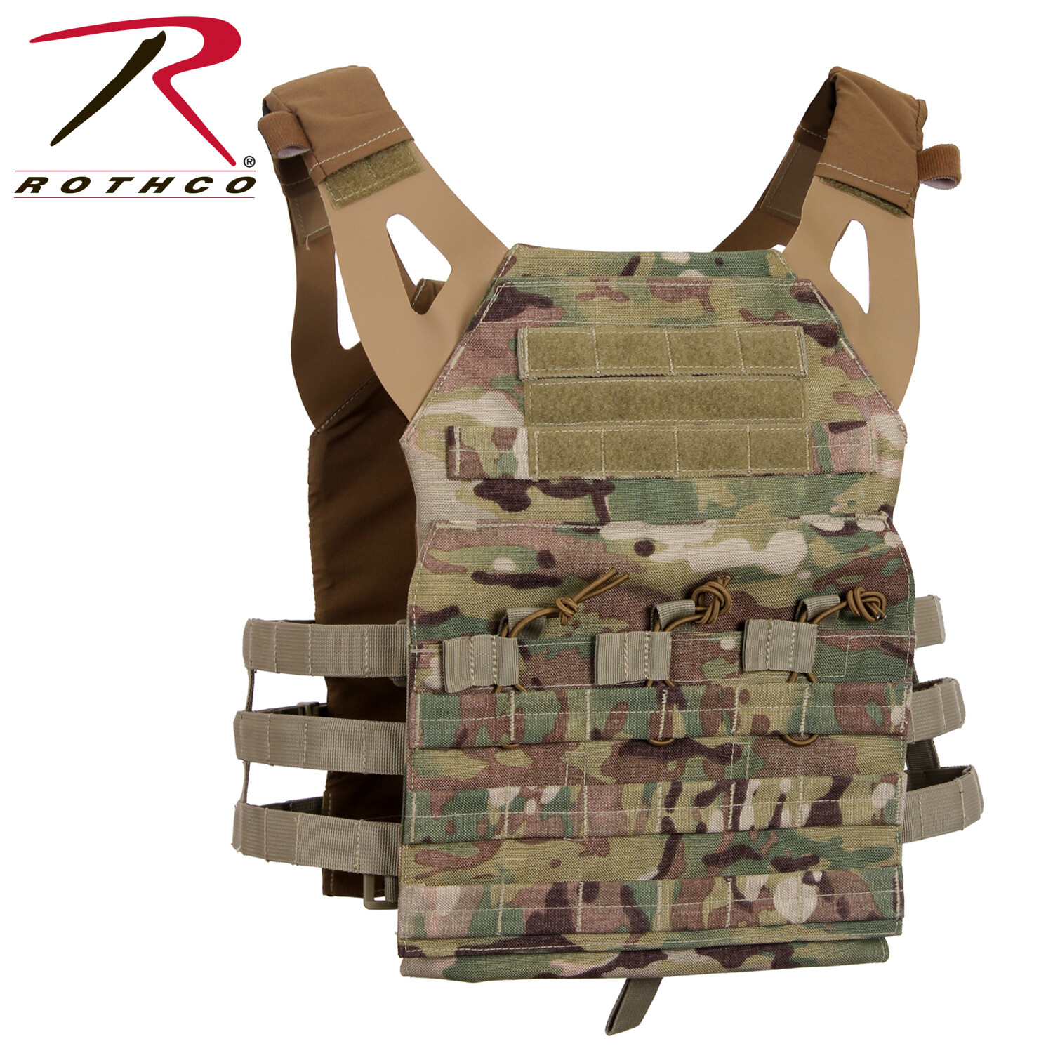 Rothco Lightweight Armor Plate Carrier Vest Multicam,OD,COYOTE,BLACK