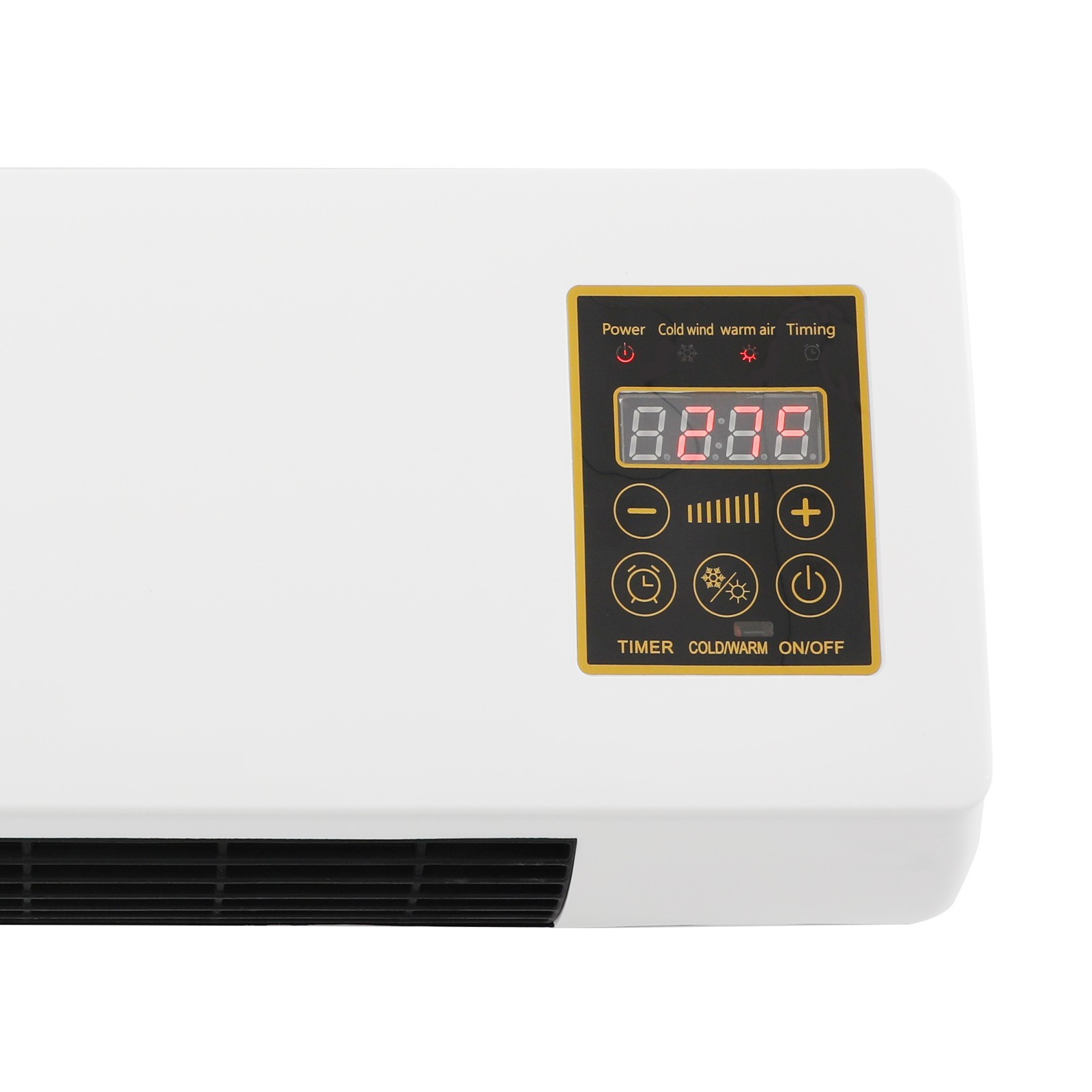 Wall-mounted Heating Machine Electric Heater With Remote Control For Indoor Room