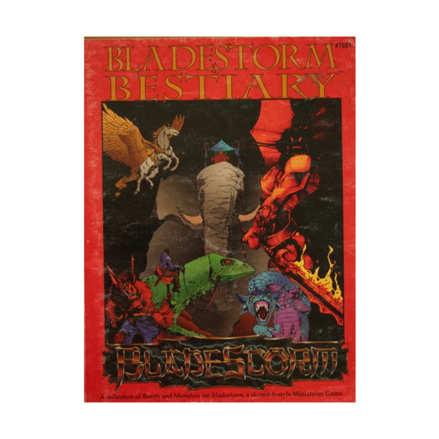 ICE Boardgame Bladestorm Bestiary VG