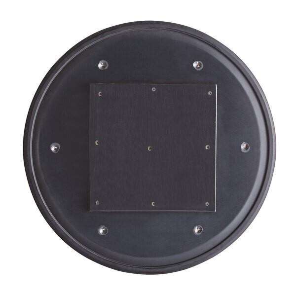 36'' Round All-Weather Restaurant Table Top with Marble Laminate Top Finish
