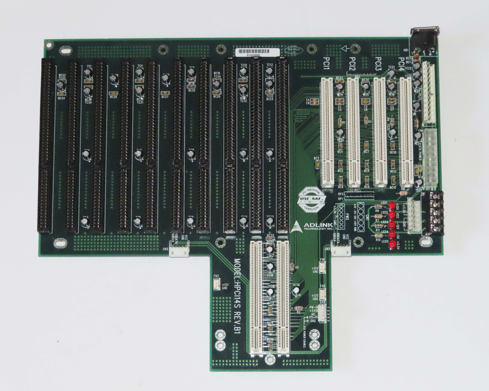 ADLINK HPCI14S HPCI-14S/ATX Passive Backplane With AT & ATX Support -- FREE Ship