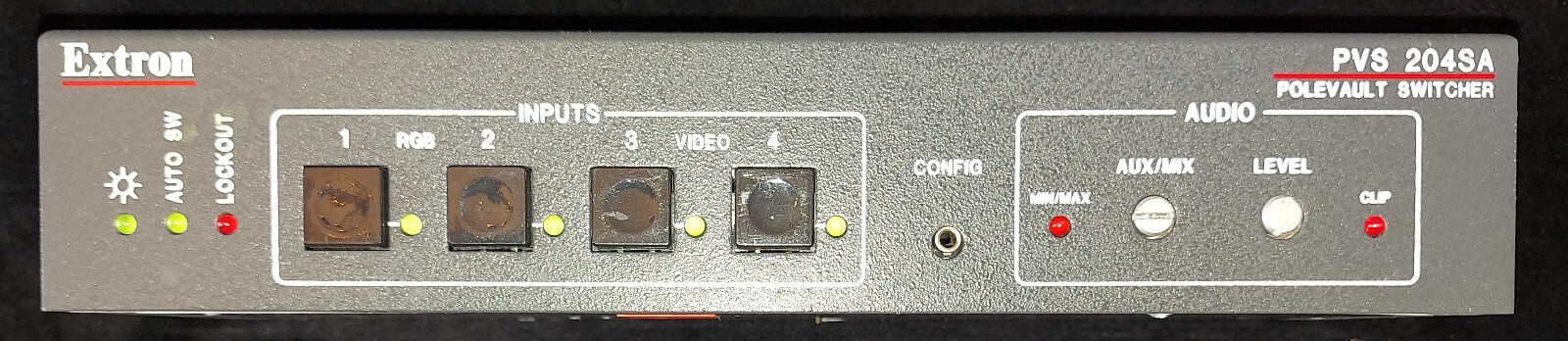 Extron PVS 204SA PoleVault Twisted Pair Switcher With PSU