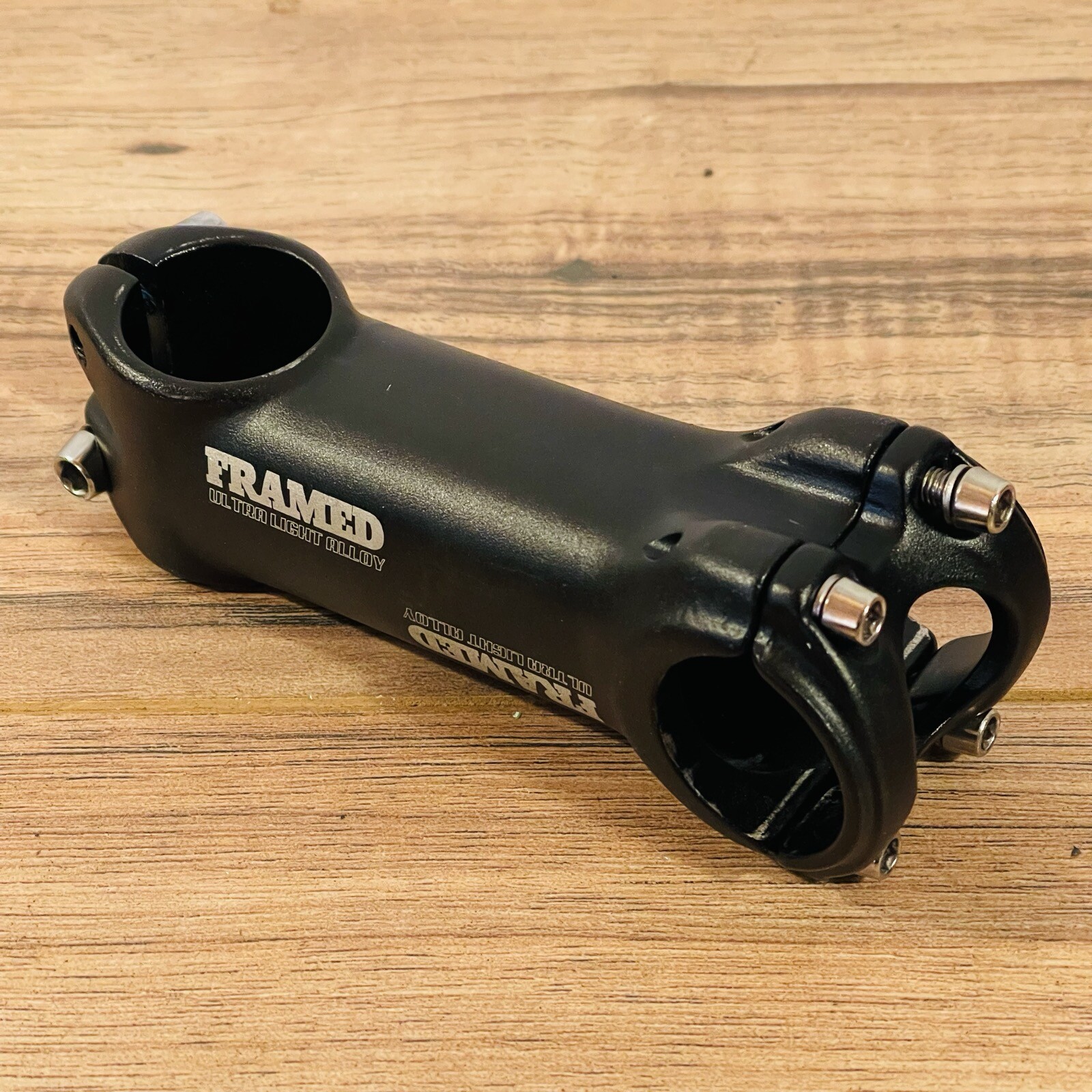 Framed 1 1/8 Aluminum MTB Stem 100 5 Degree 31.8 Matte Black