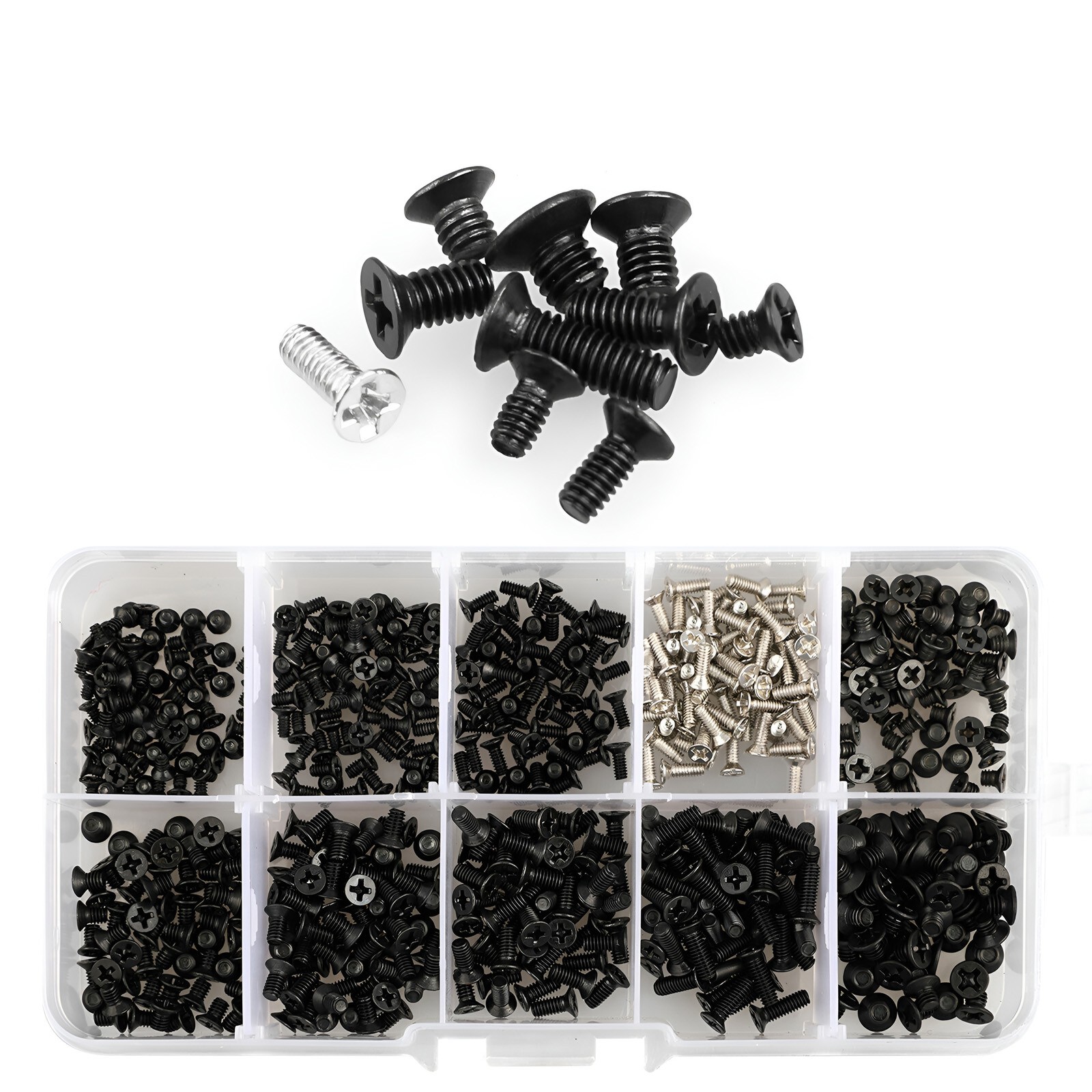 500pcs Laptop Notebook Computer PC Screw Set Universal Repair Tools For HP Dell