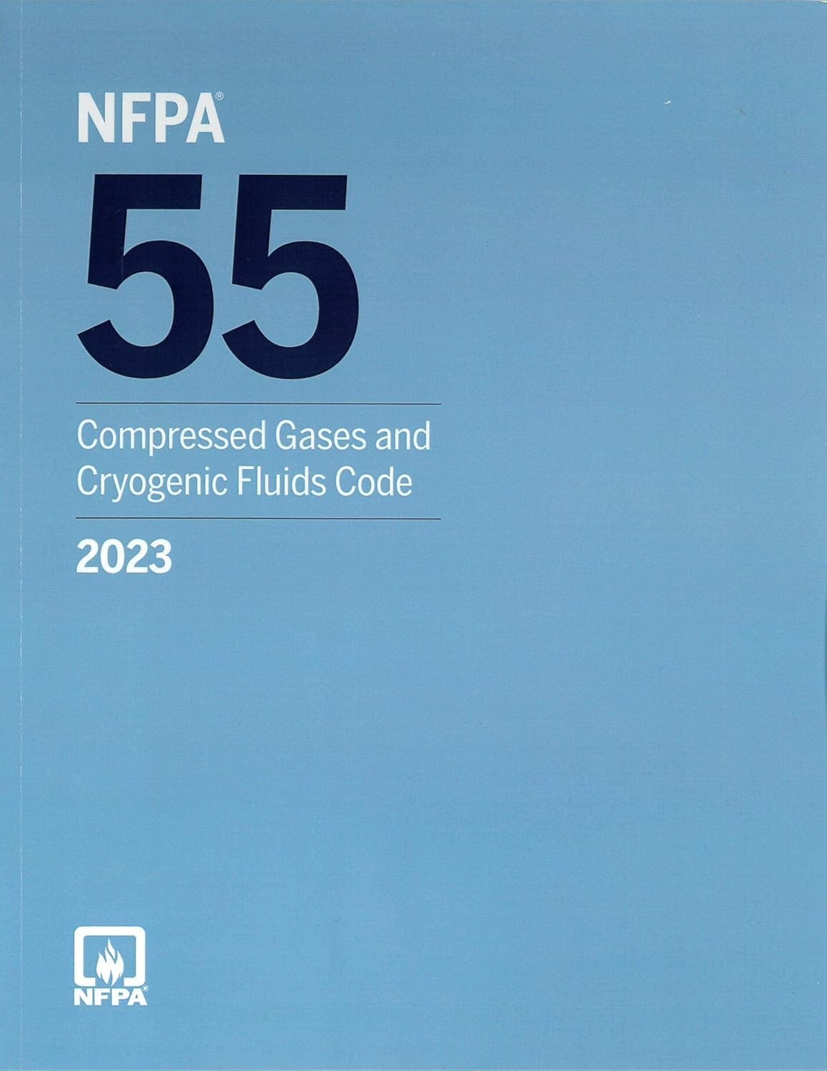 NFPA 55 Compressed Gases and Cryogenic Fluids Code 2023 Edition PB